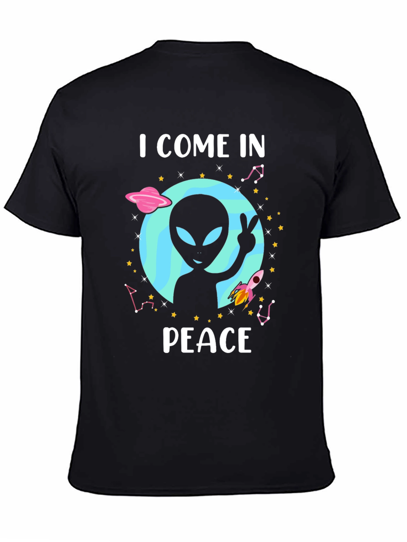 I Come In Peace Alien T-Shirt