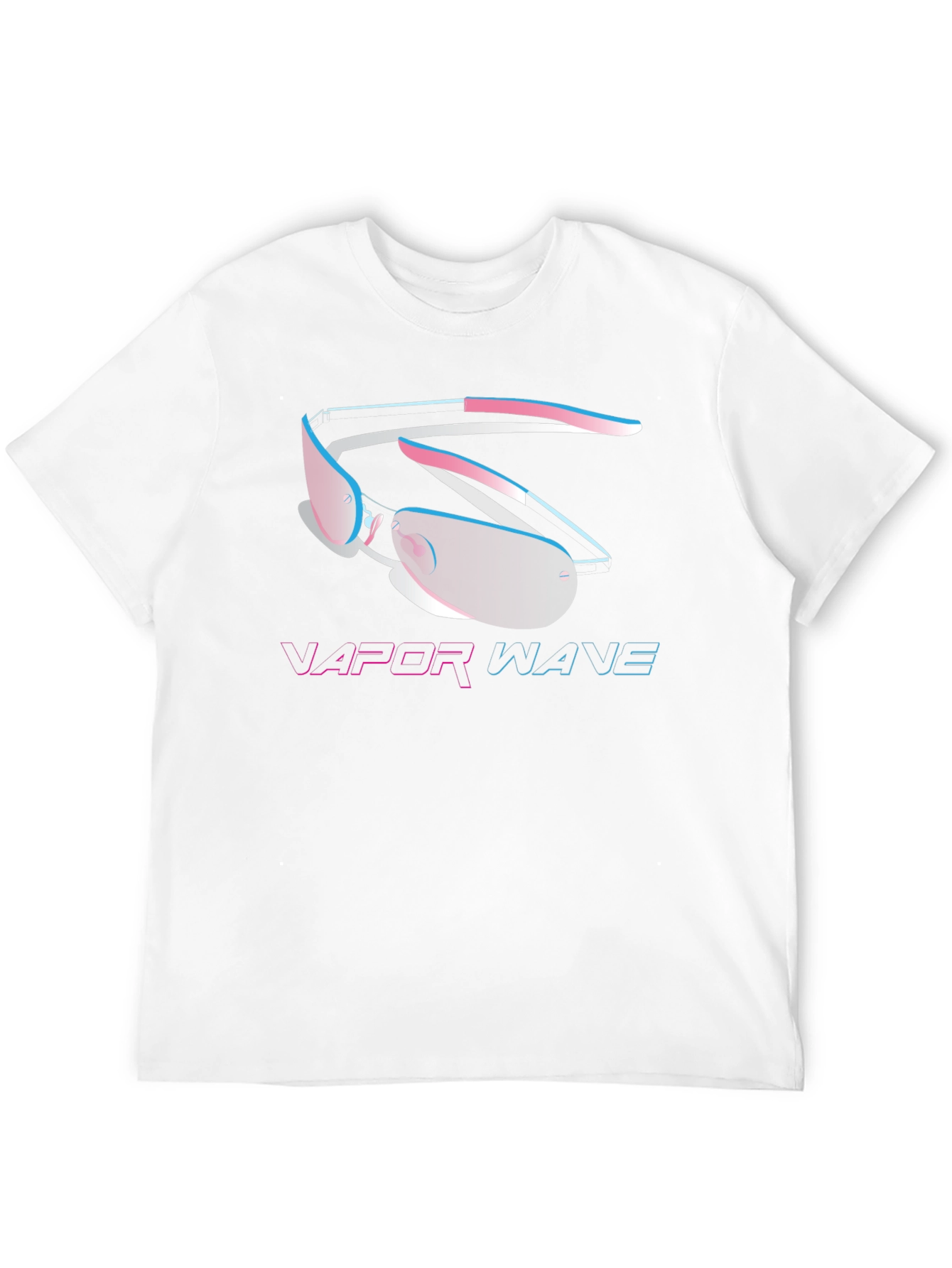 Vaporwave Sunglasses Graphic Tee - Retro Aesthetic
