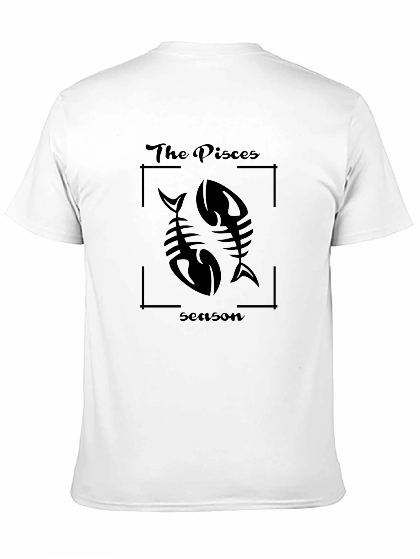 The Pisces Season Black T-Shirt