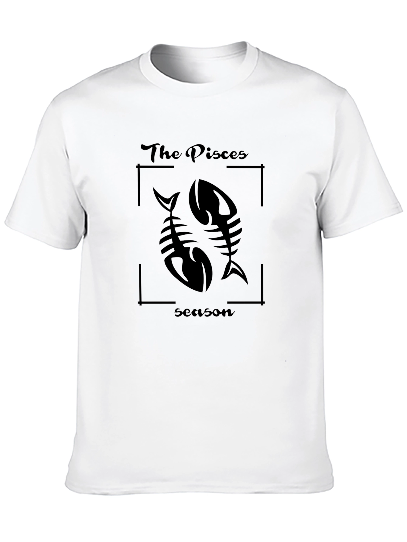 The Pisces Season Black T-Shirt
