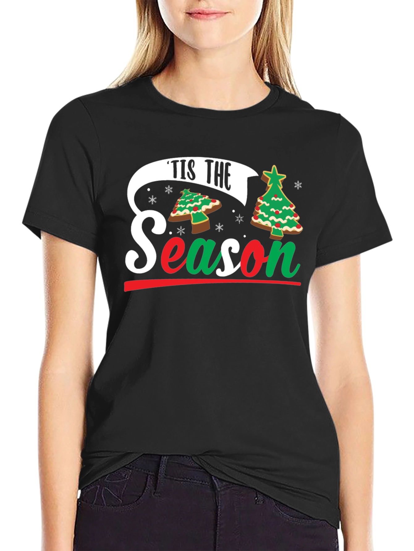Tis The Season Christmas T-Shirt Holiday Festive Tee
