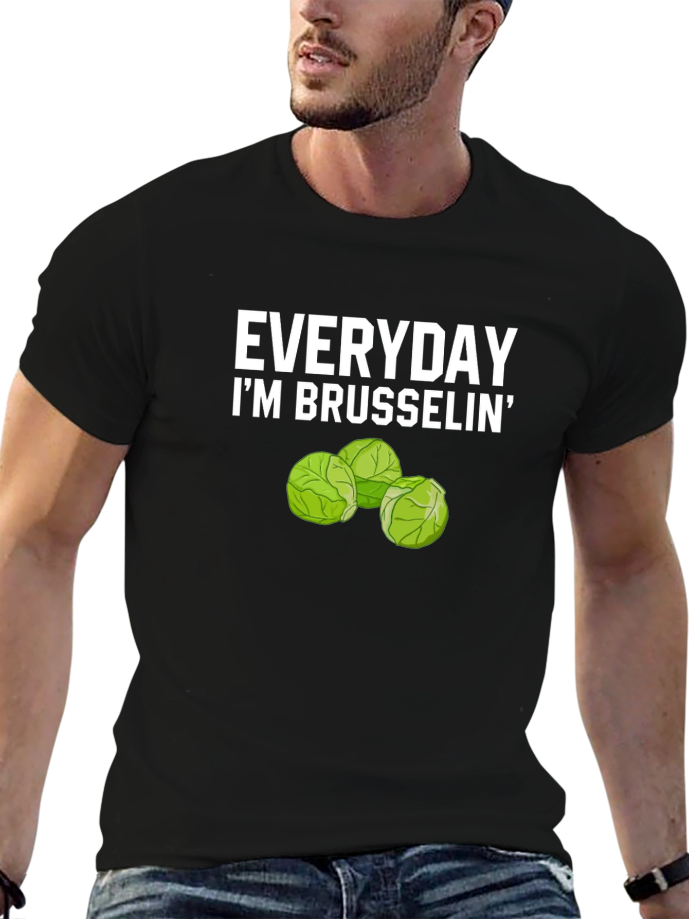 Everyday Im Brusselsin Funny T-Shirt