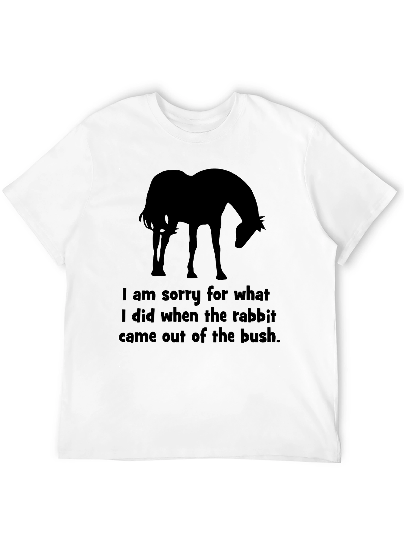 Rabbit Bush Apology Graphic Tee