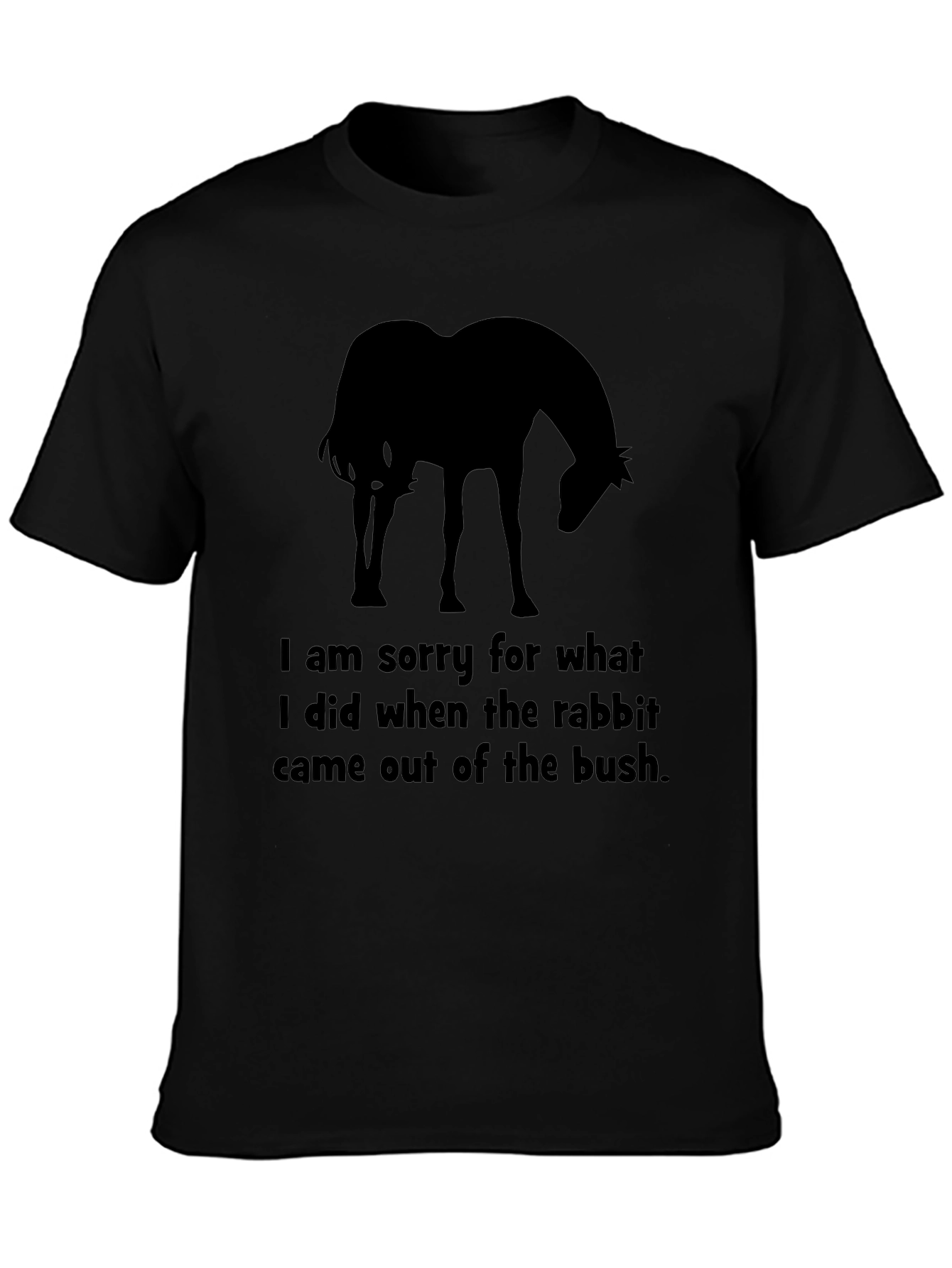Rabbit Bush Apology Graphic Tee