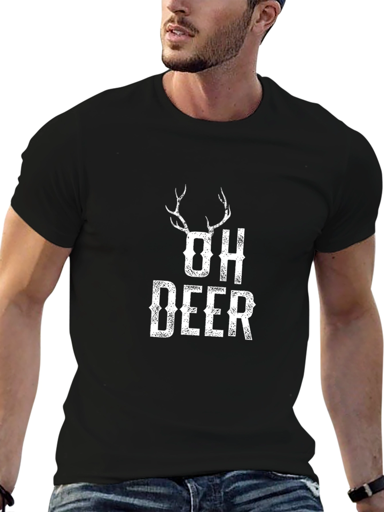 Oh Deer Graphic Tee - Unisex
