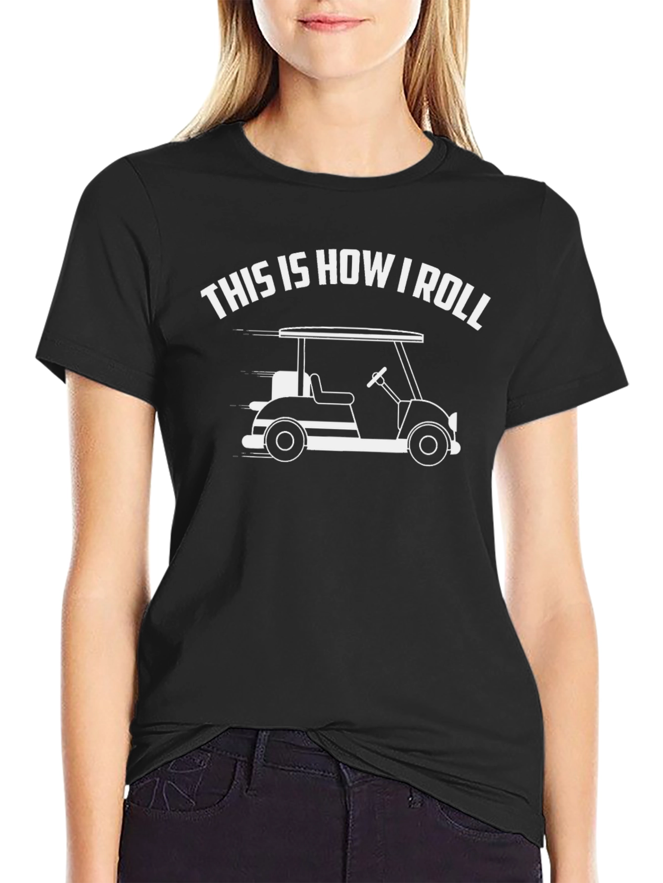 This is How I Roll Golf Cart T-Shirt