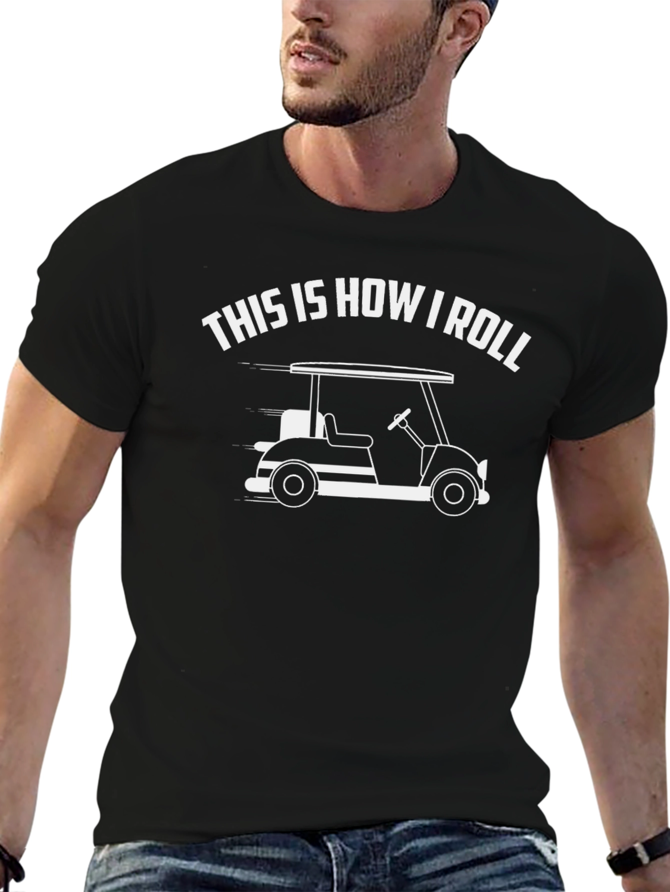 This is How I Roll Golf Cart T-Shirt