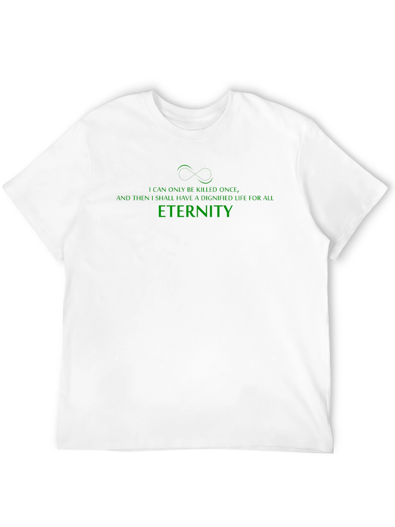 Eternity Graphic Print Crew Neck T-Shirt