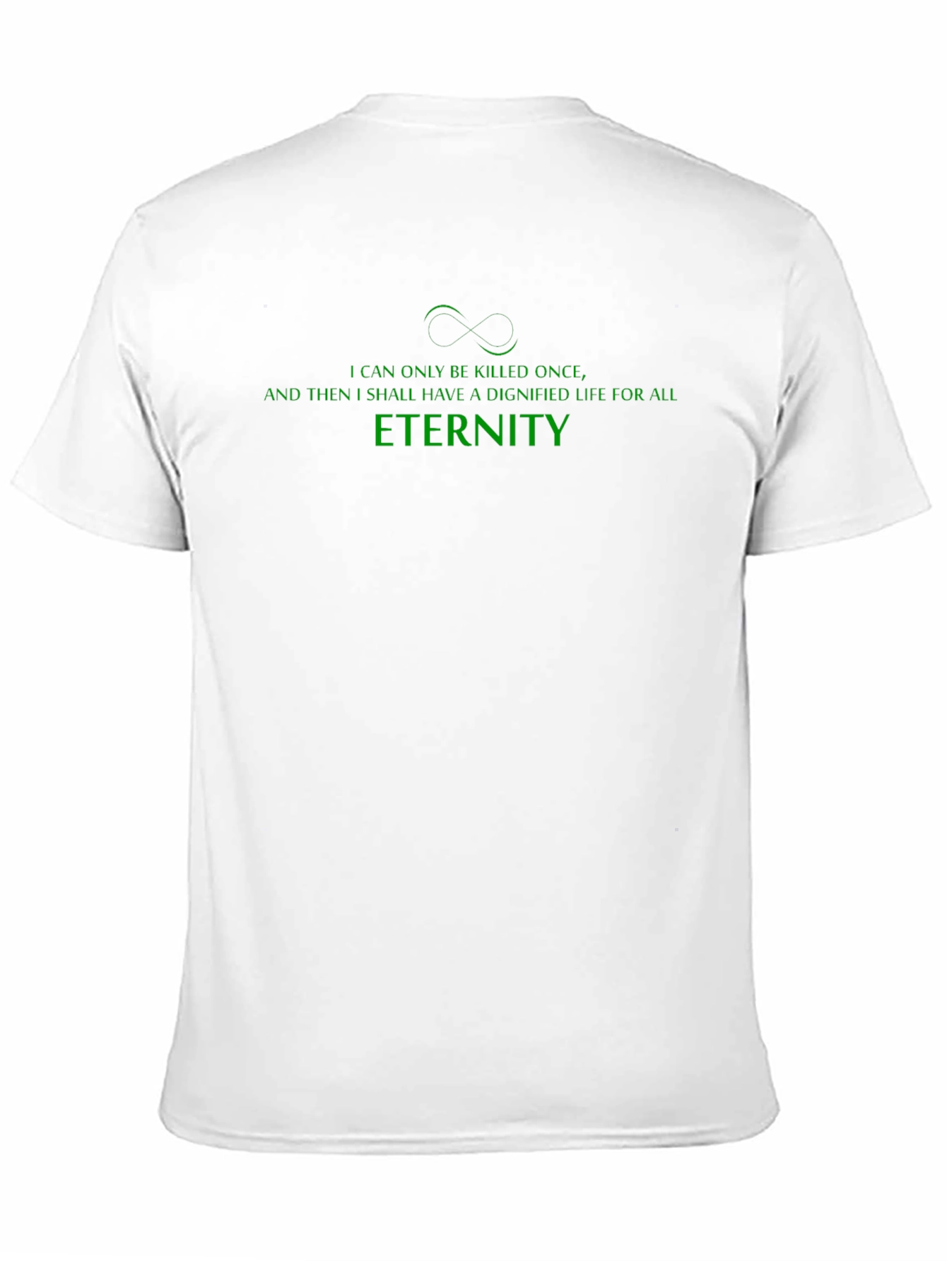 Eternity Graphic Print Crew Neck T-Shirt