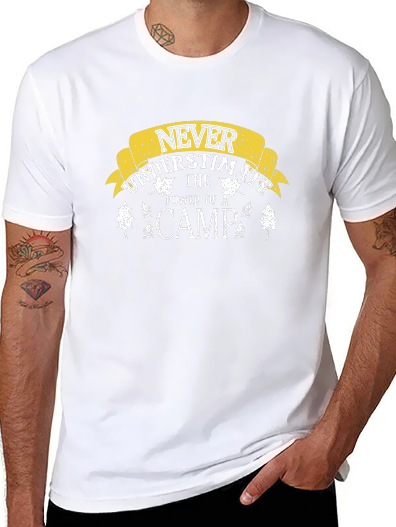 Never Underestimate The Power Of Camp T-Shirt