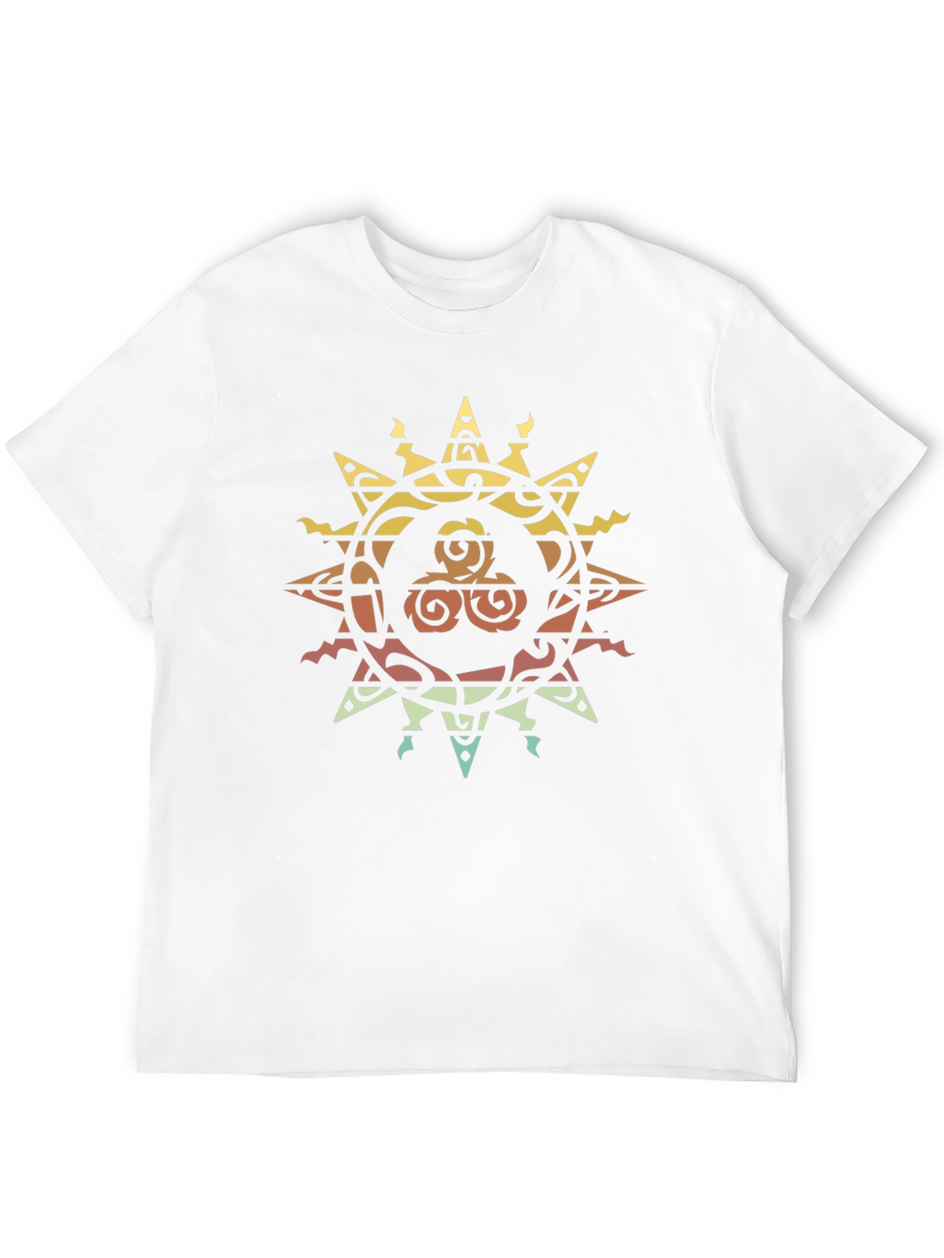 Stylish Sunburst Graphic Tee - Unique Design