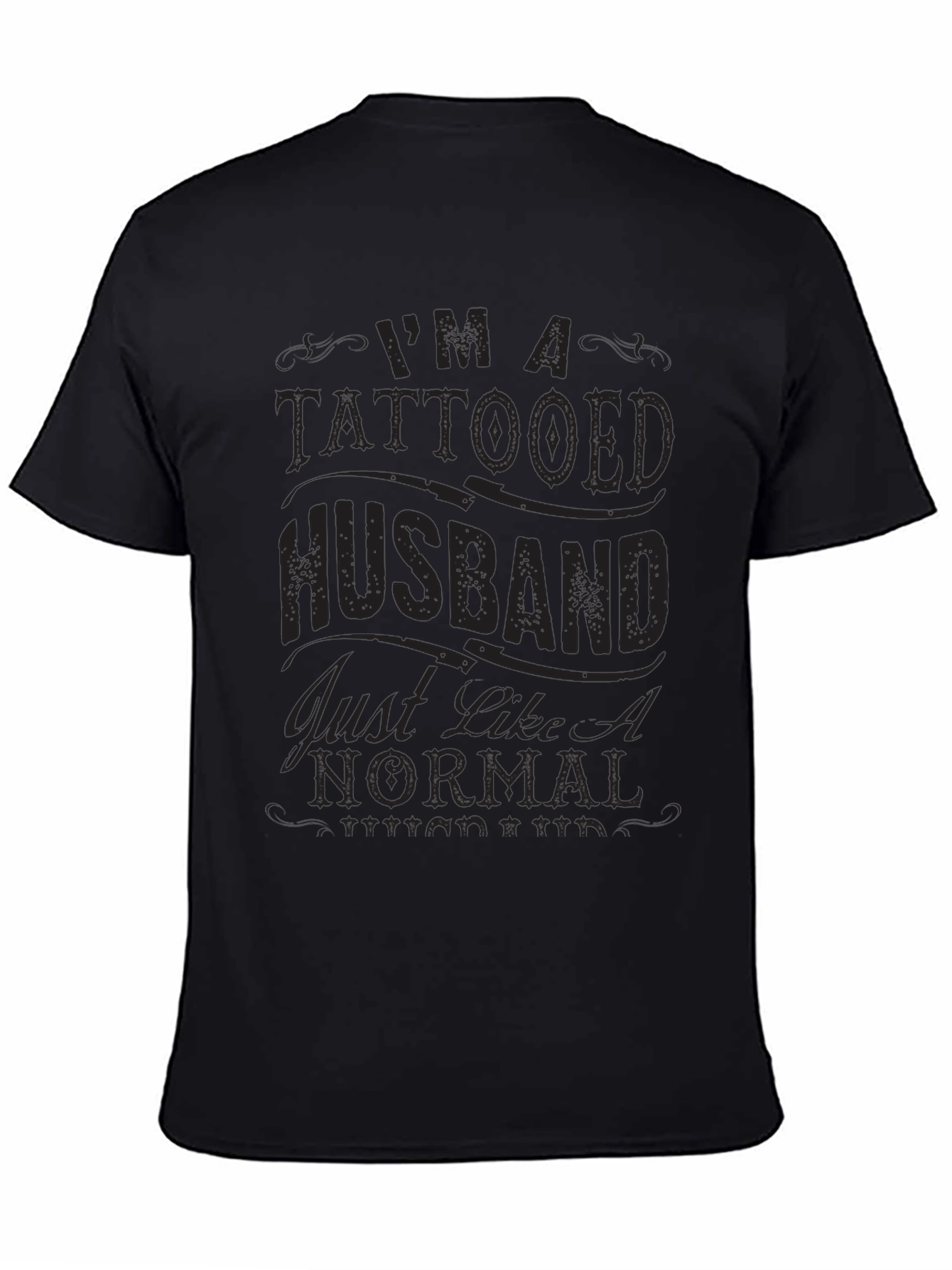 Tattooed Husband Tee - Funny Mens Graphic T-Shirt