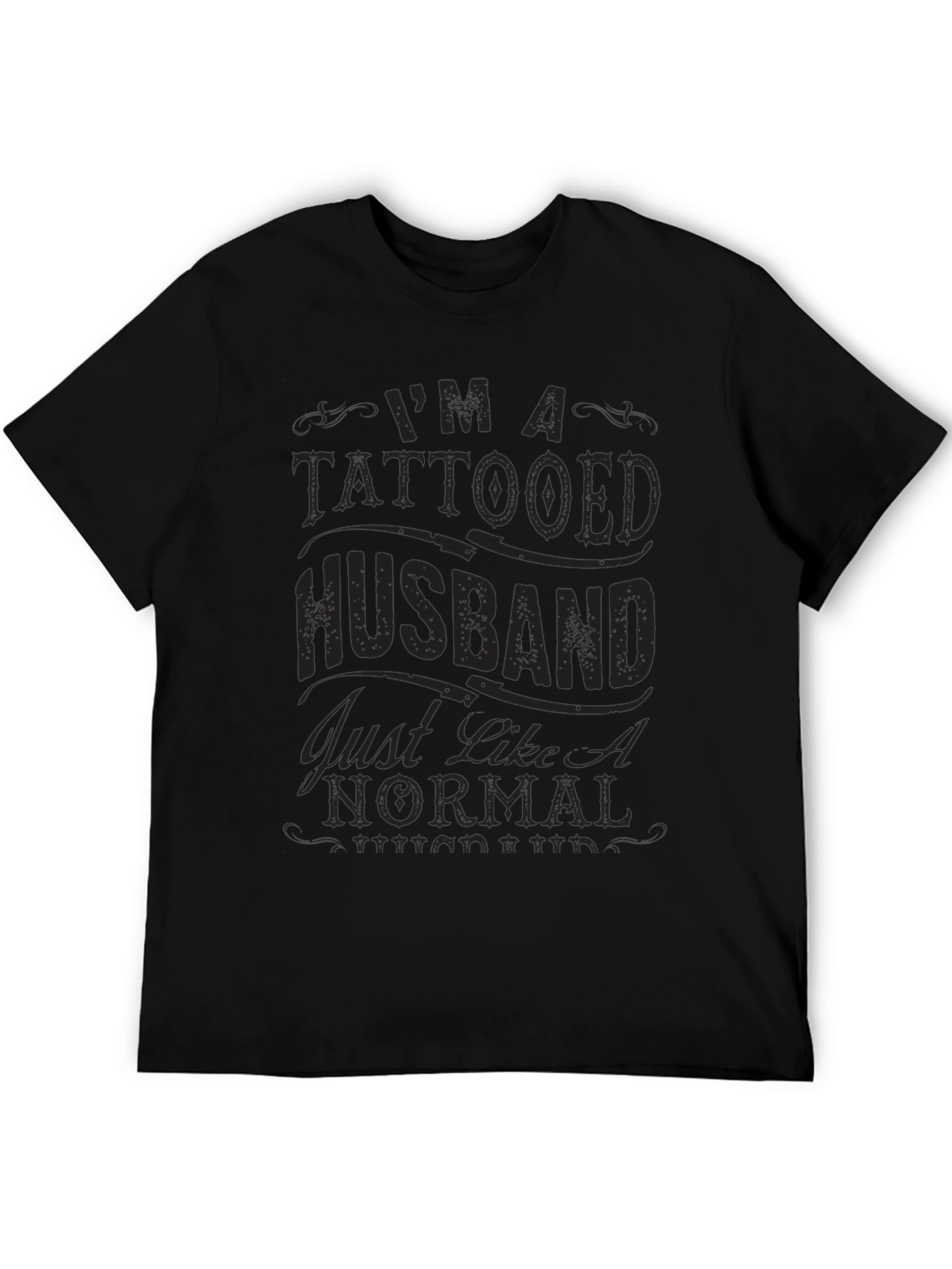 Tattooed Husband Tee - Funny Mens Graphic T-Shirt