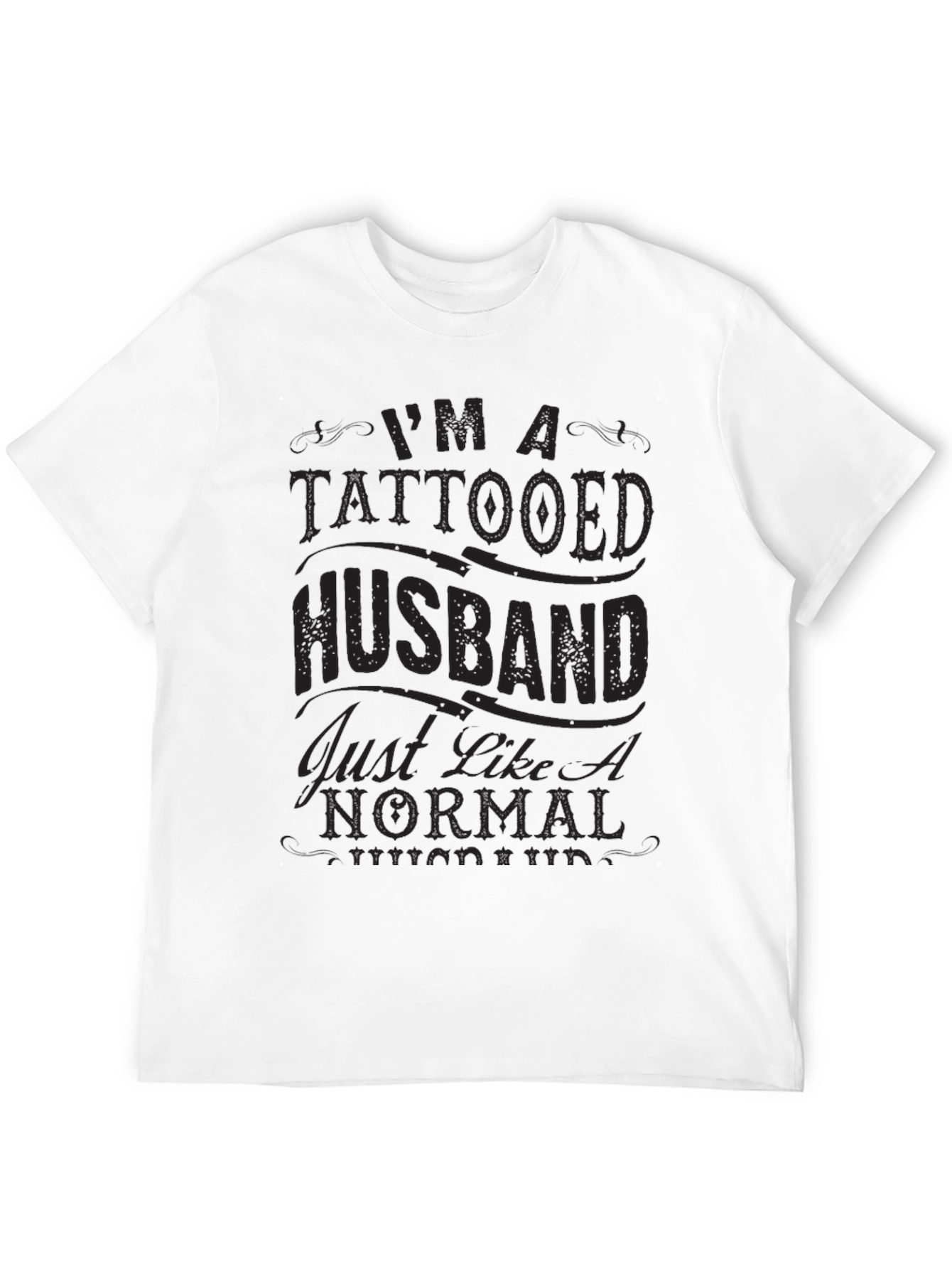 Tattooed Husband Tee - Funny Mens Graphic T-Shirt