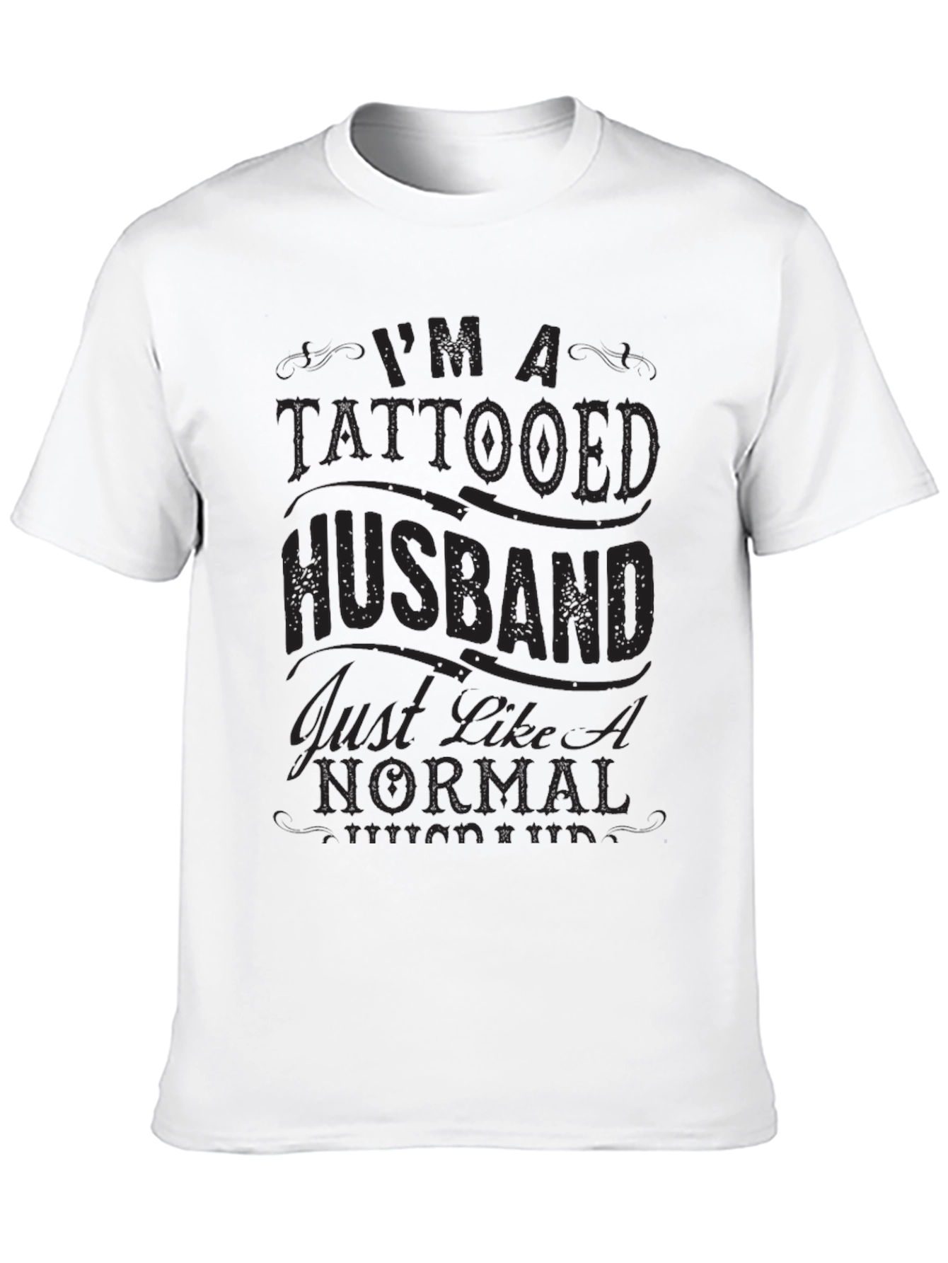 Tattooed Husband Tee - Funny Mens Graphic T-Shirt
