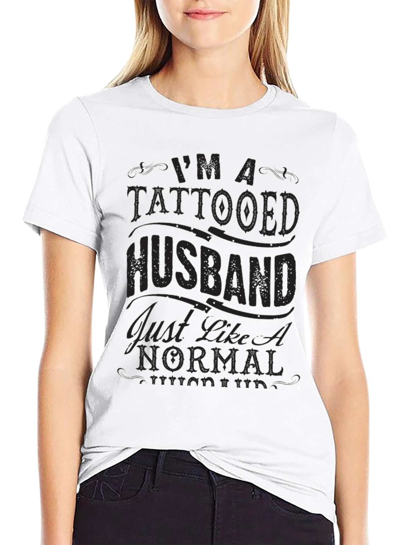 Tattooed Husband Tee - Funny Mens Graphic T-Shirt