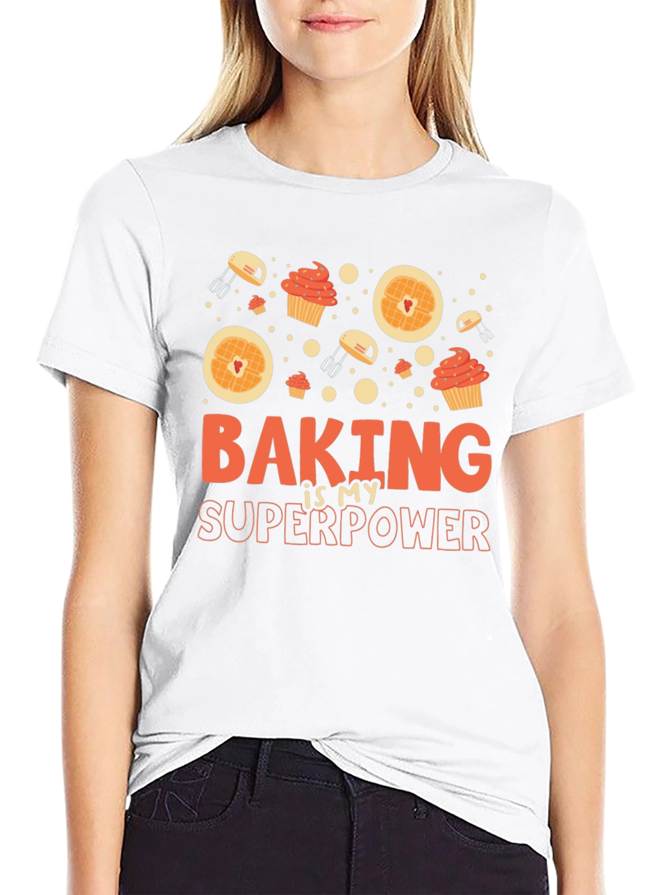 Baking is My Superpower Graphic Tee