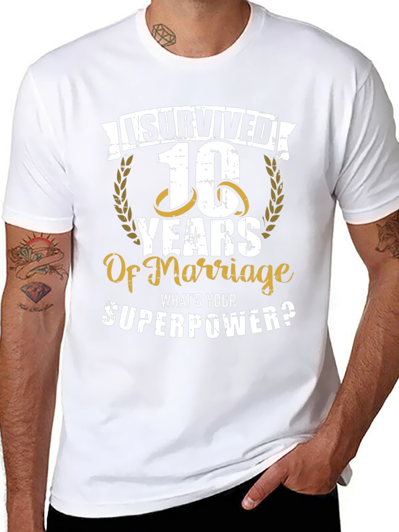 I Survived 10 Years Anniversary T-Shirt