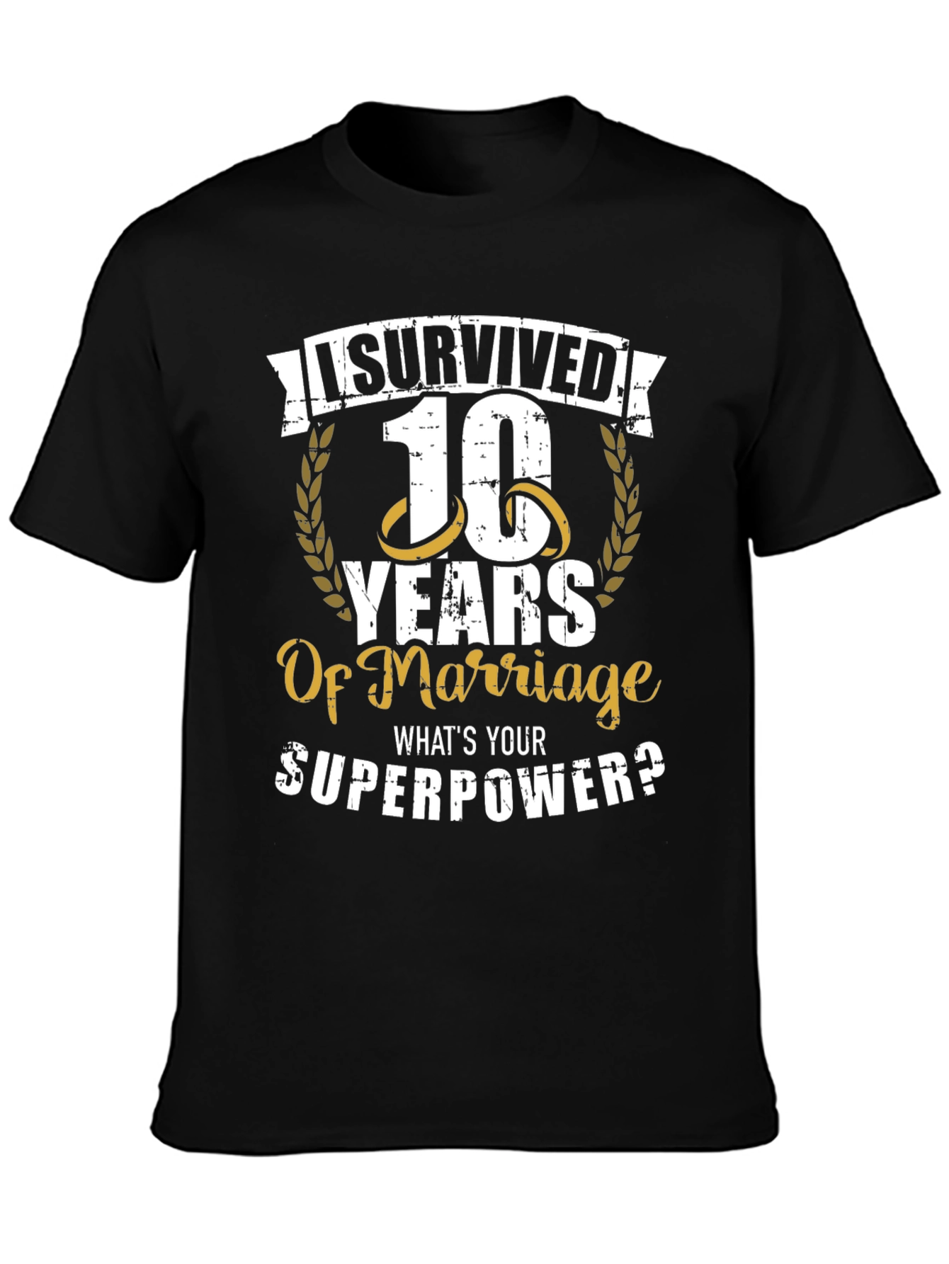 I Survived 10 Years Anniversary T-Shirt