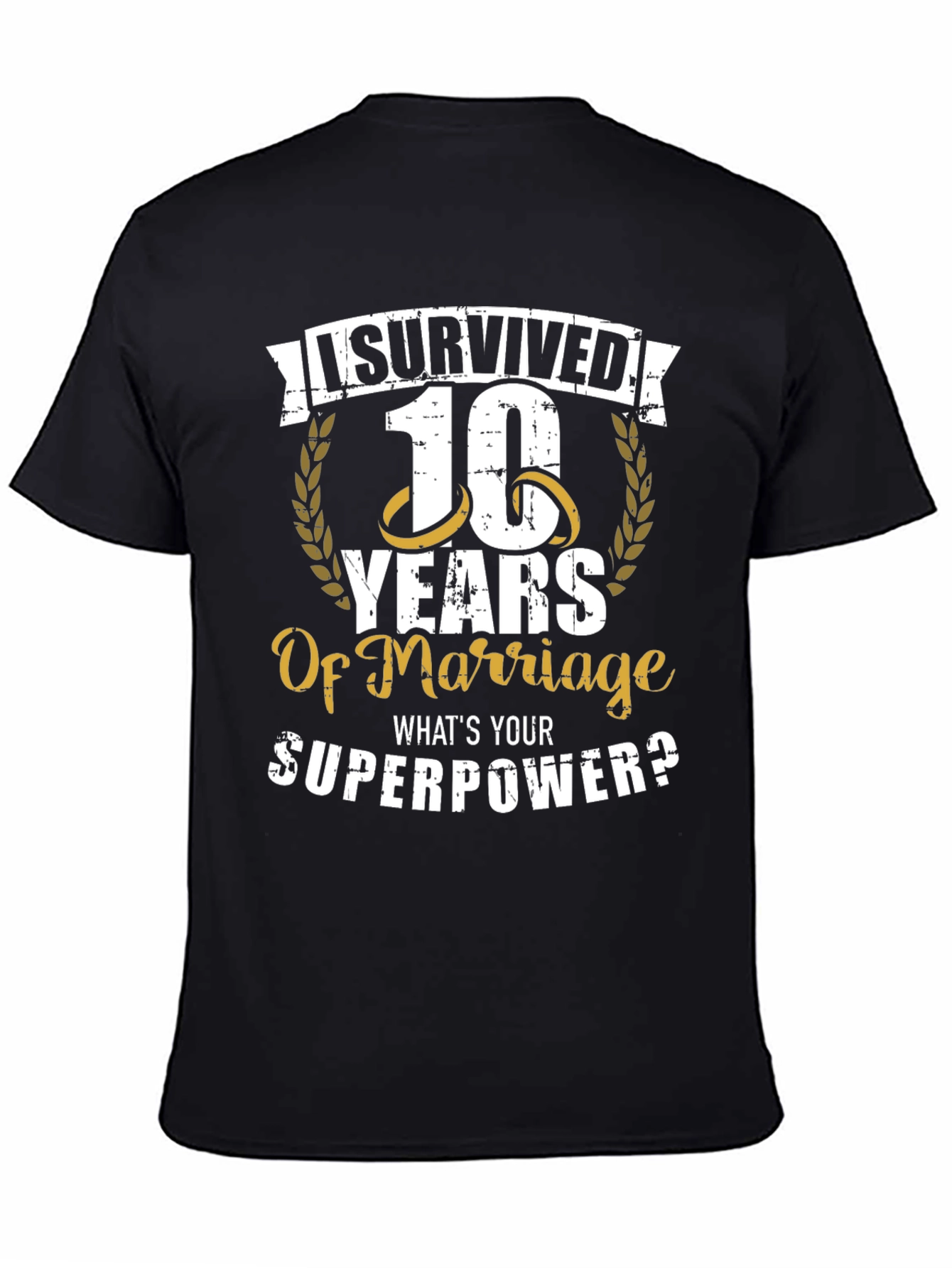 I Survived 10 Years Anniversary T-Shirt