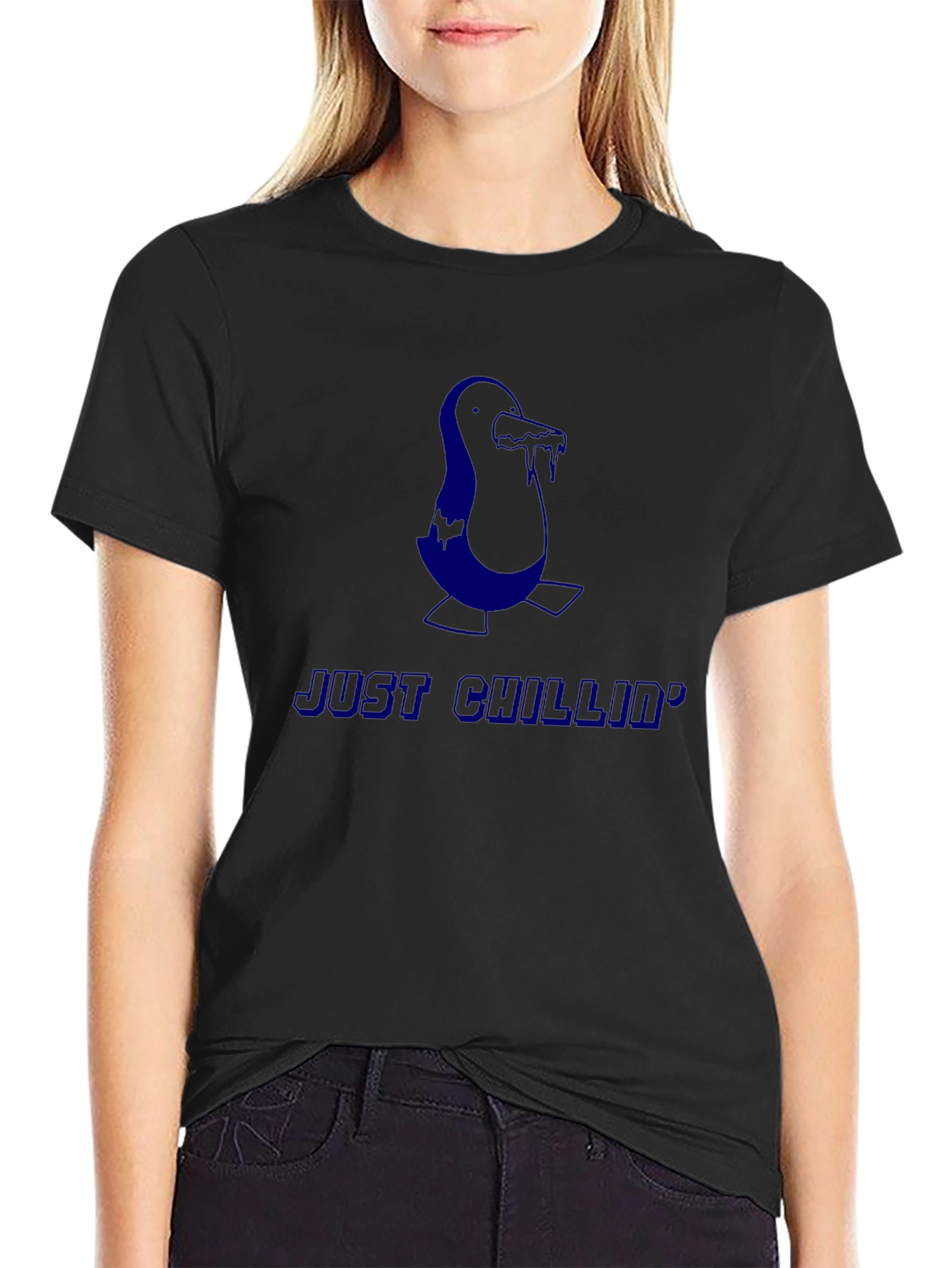 Just Chillin Penguin Tee - Cool & Comfortable