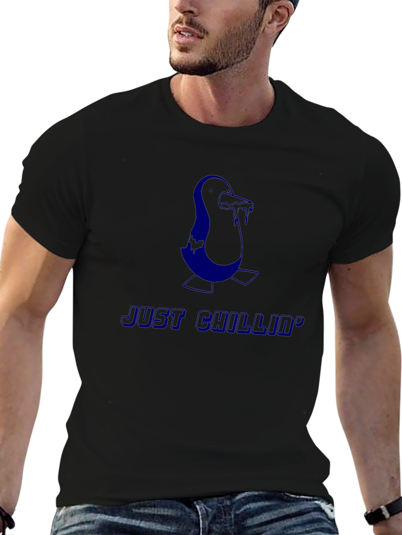 Just Chillin Penguin Tee - Cool & Comfortable