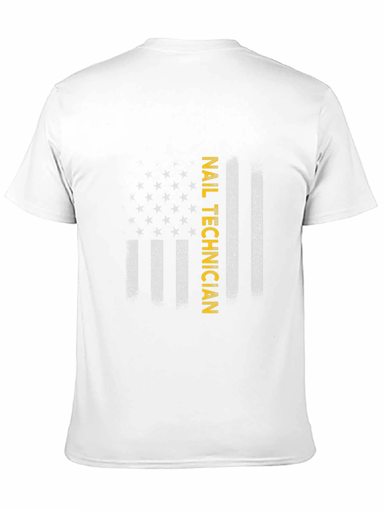 Nail Technician American Flag T-Shirt