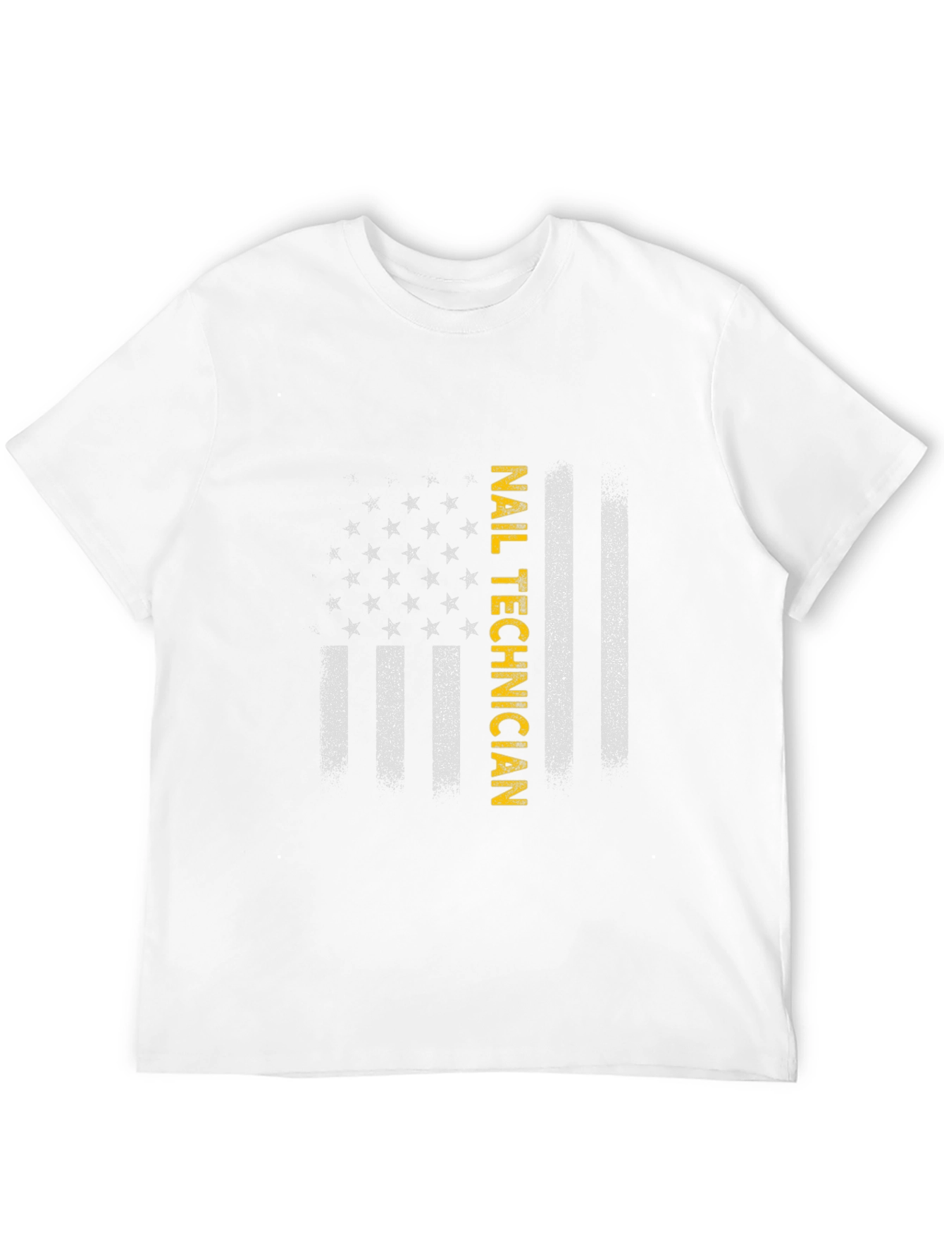 Nail Technician American Flag T-Shirt