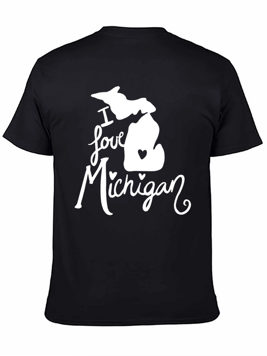 I Love Michigan State Pride T-Shirt