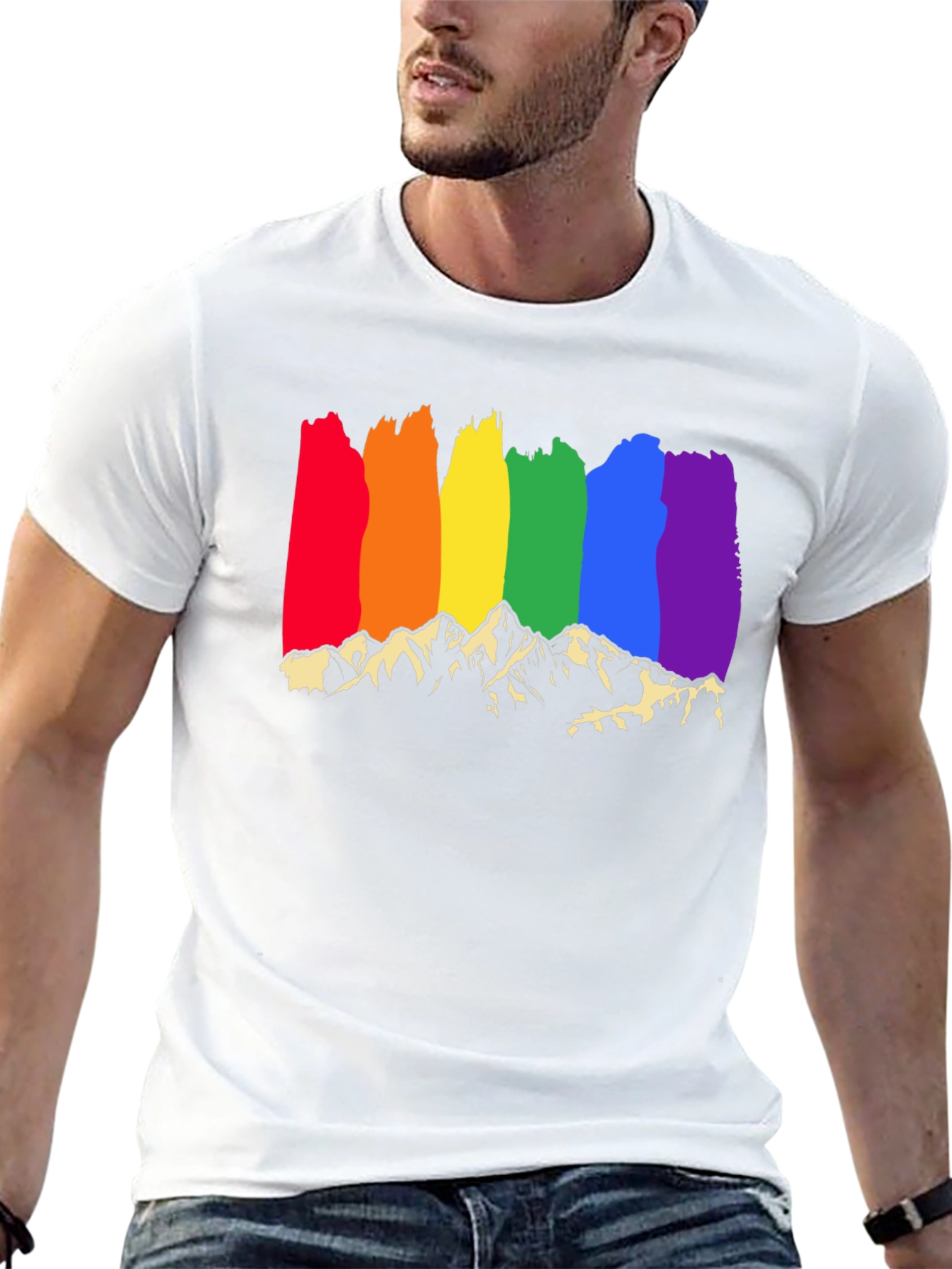 LGBT Pride Mountain Graphic Tee