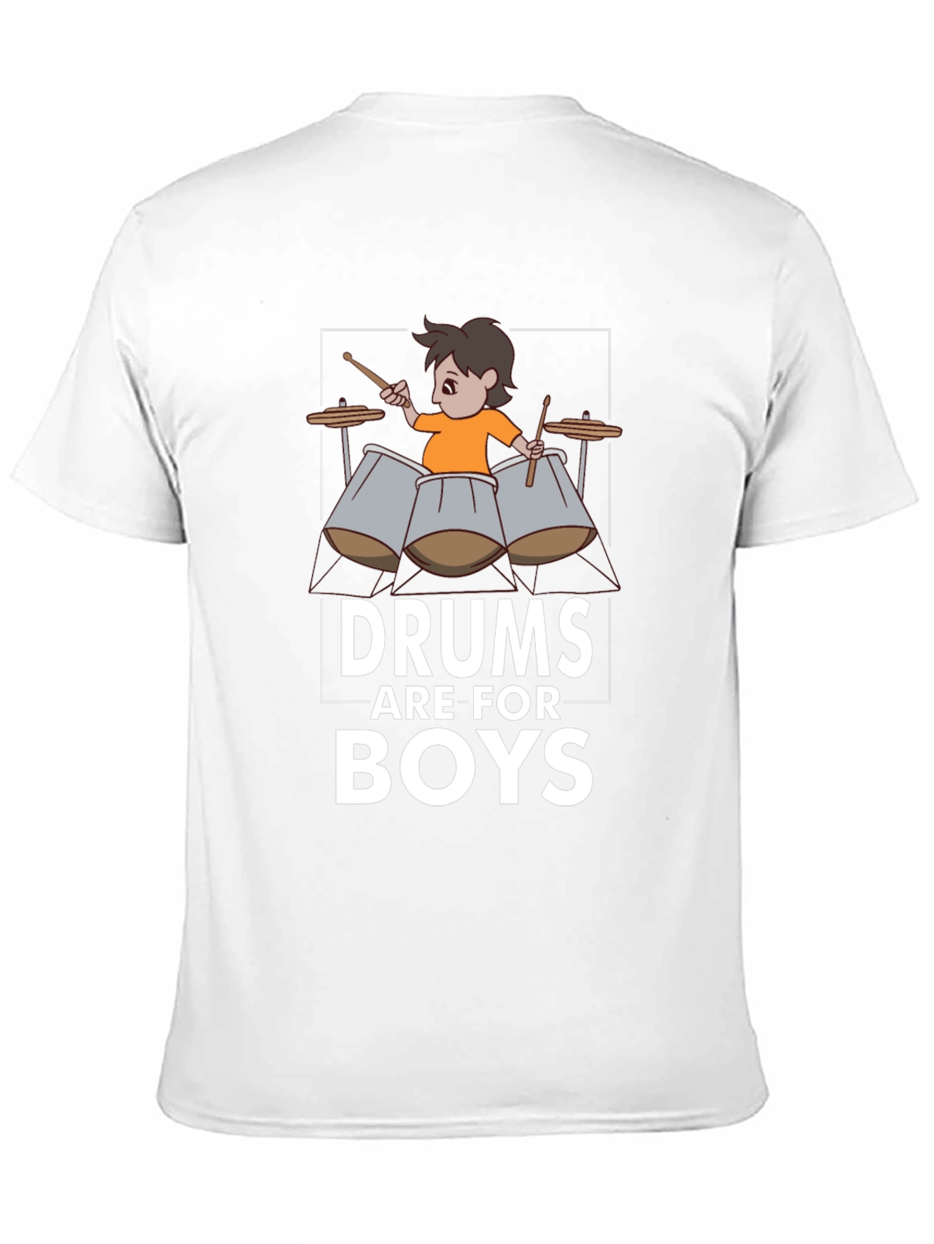 Drums Are For Boys T-Shirt