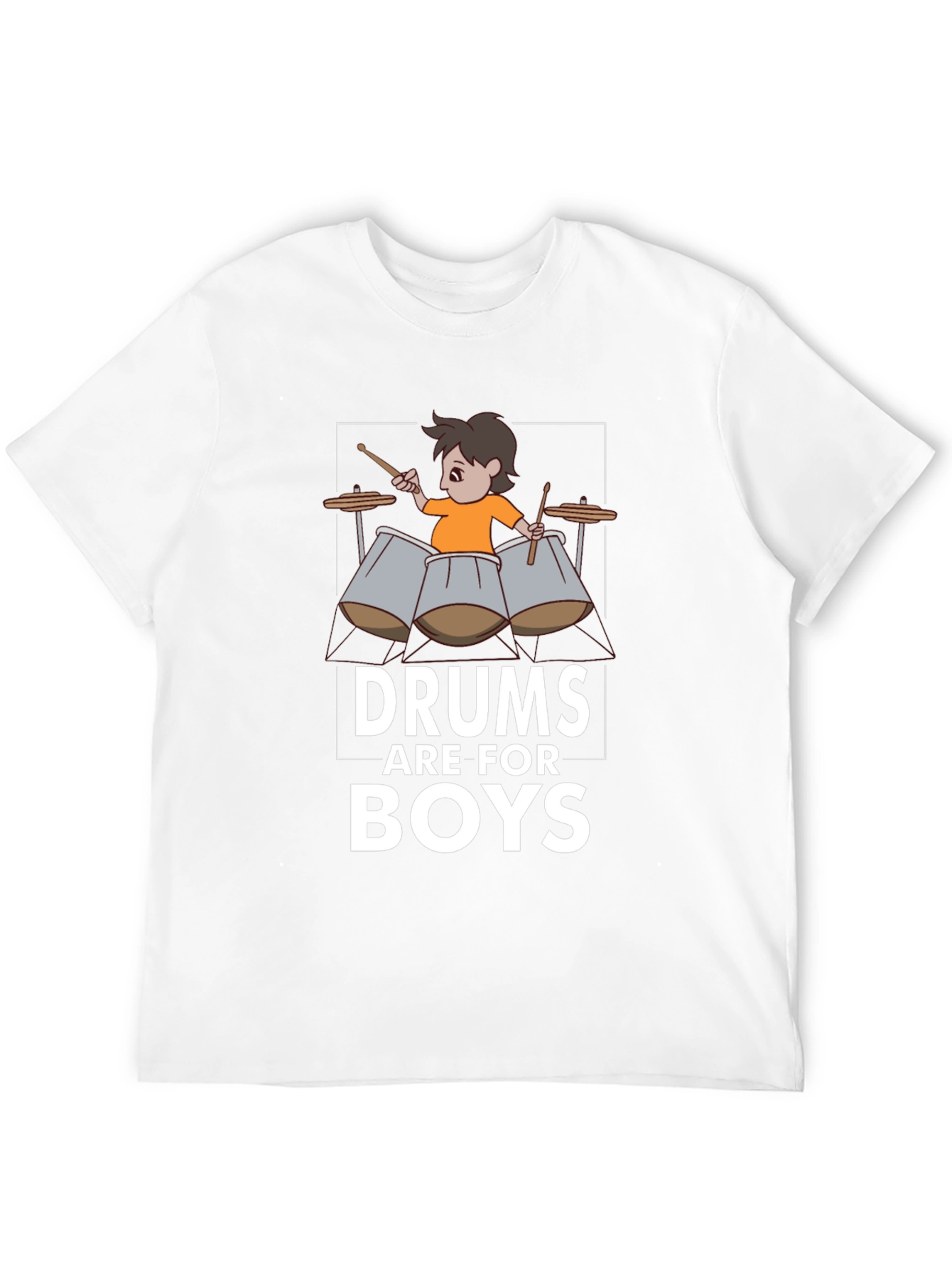 Drums Are For Boys T-Shirt