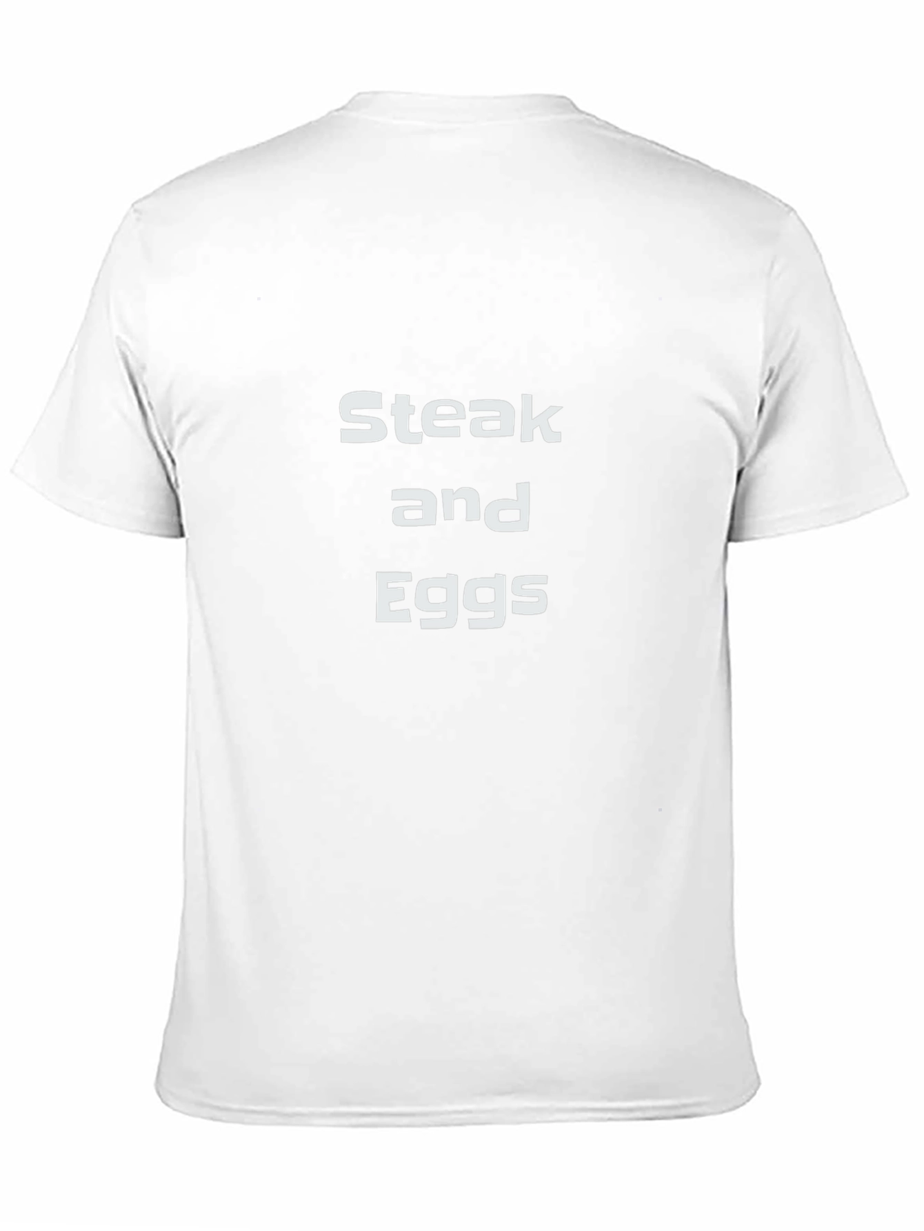 Steak and Eggs Graphic Tee - Black