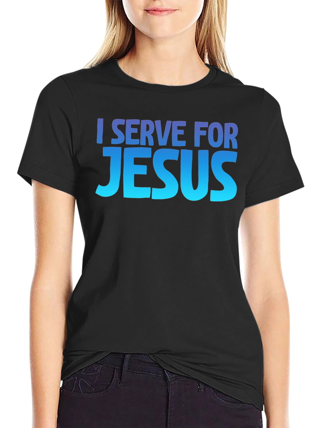 I Serve For Jesus T-Shirt - Christian Apparel