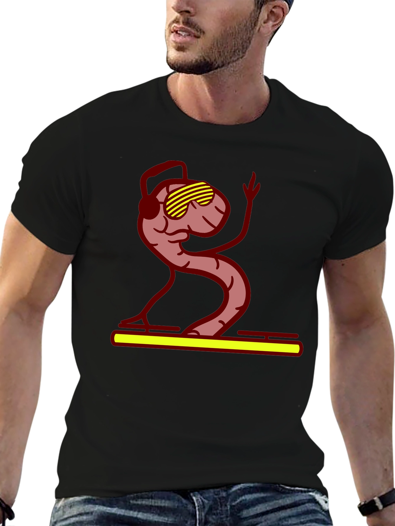 DJ Worm Graphic Tee