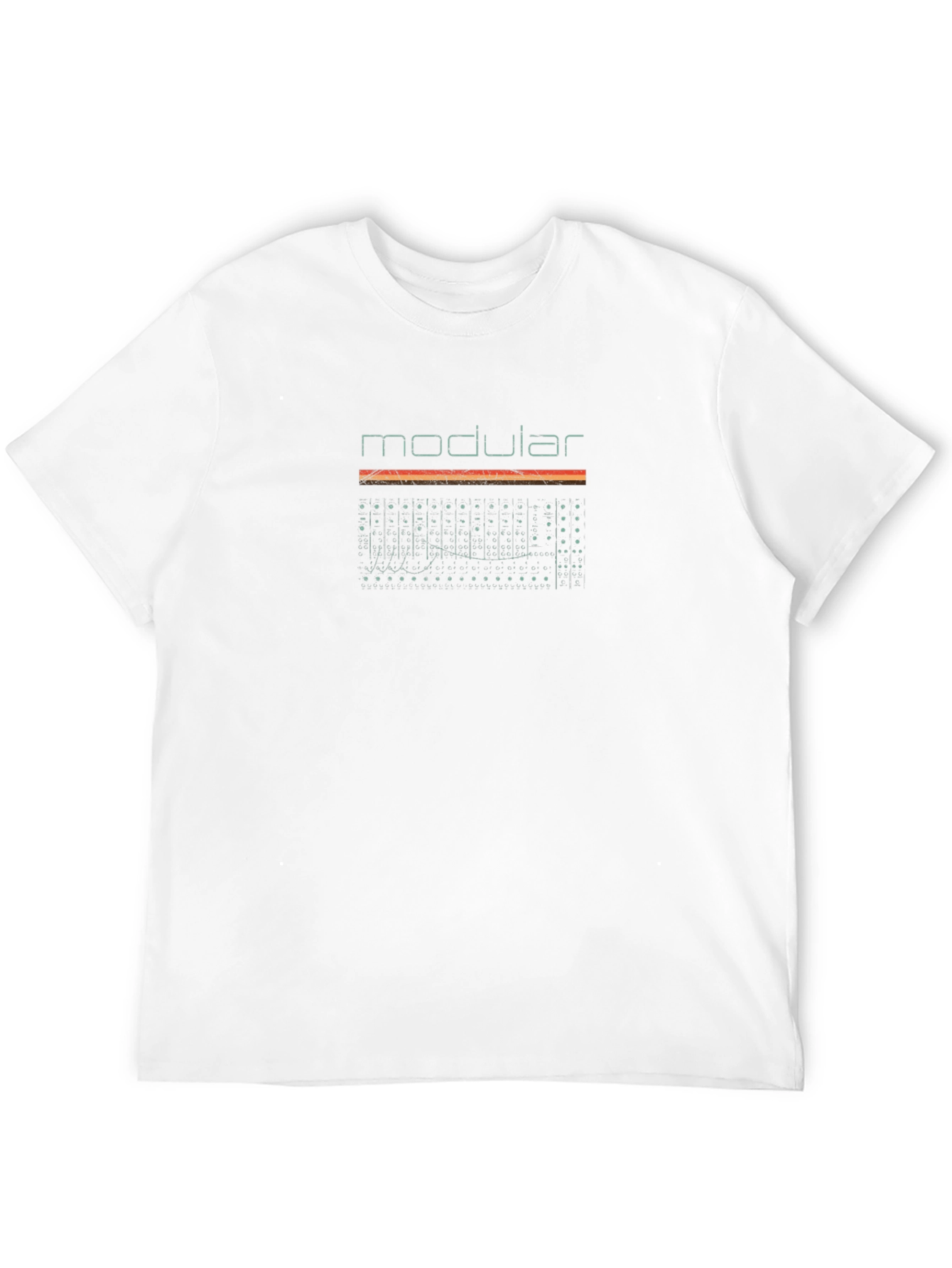 Modular Synth T-Shirt - Black Cotton Tee