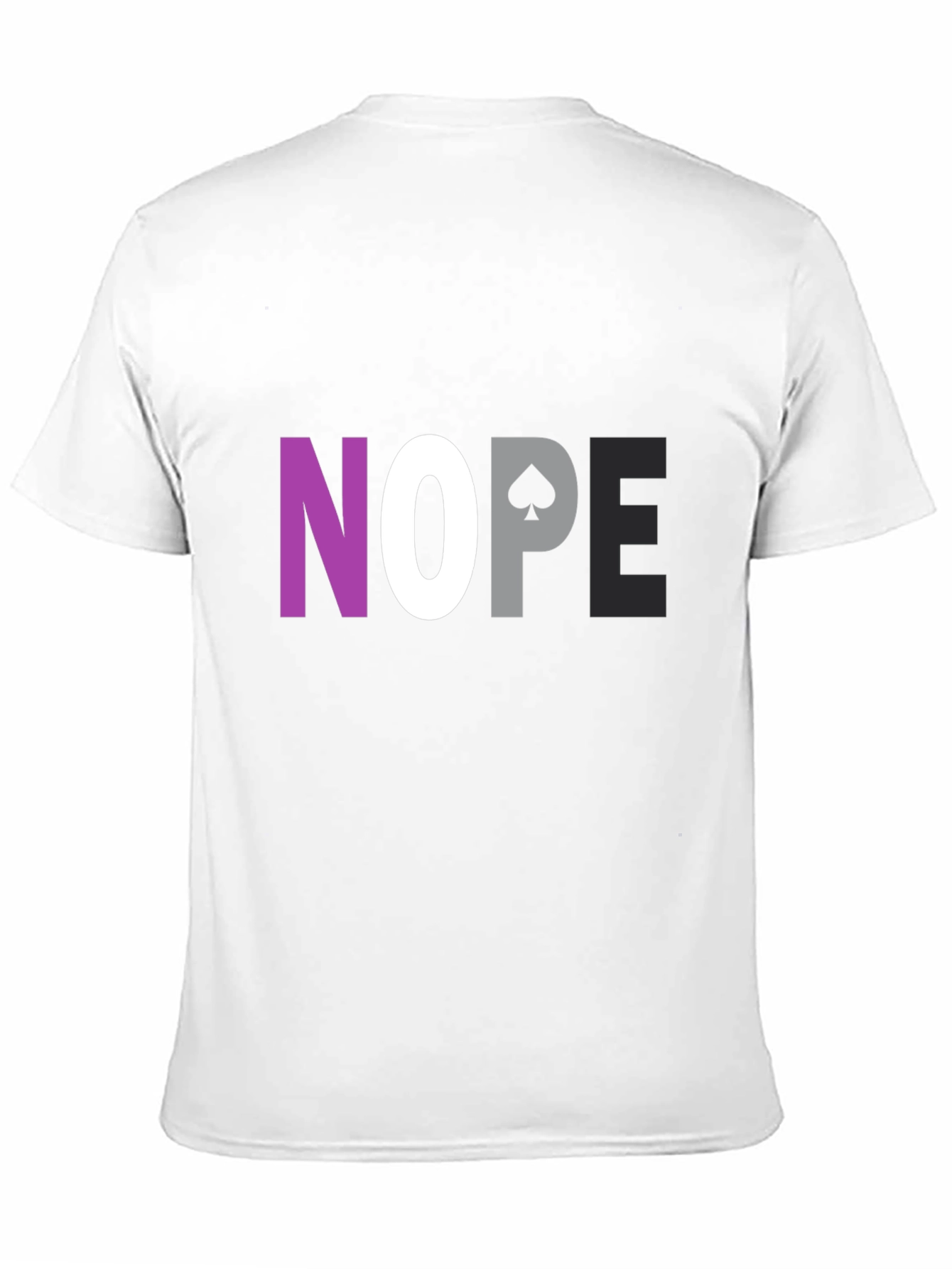 Asexual Pride NOPE Graphic Tee