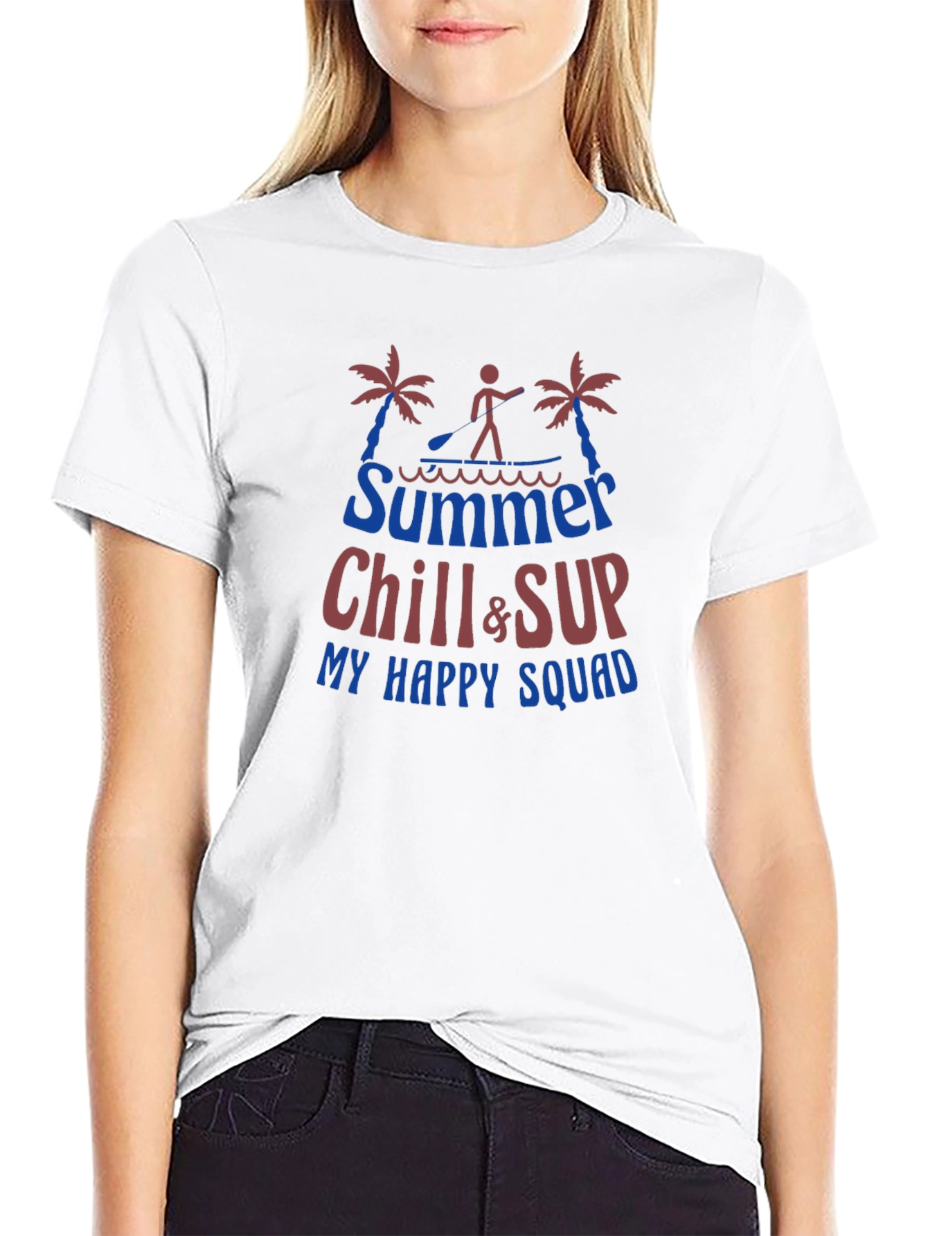 Summer Chill & SUP Graphic Tee