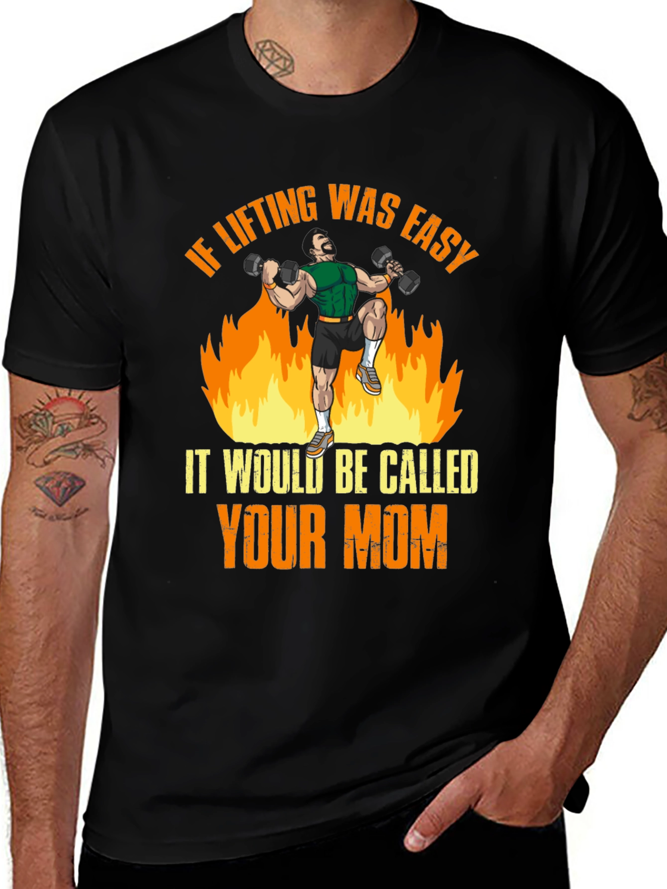 Funny Lifting T-Shirt: If Lifting Was Easy...