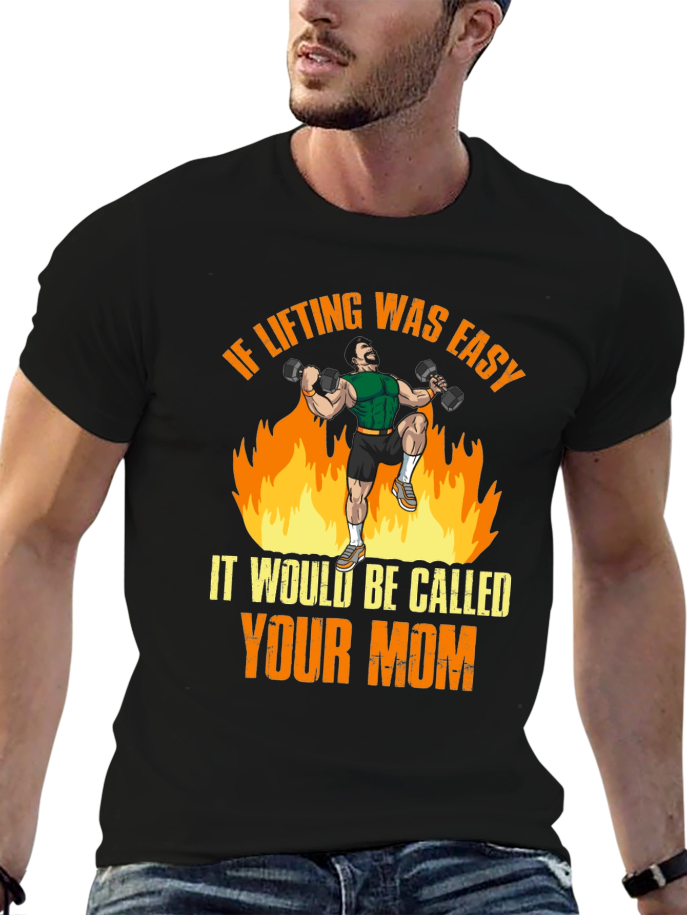 Funny Lifting T-Shirt: If Lifting Was Easy...