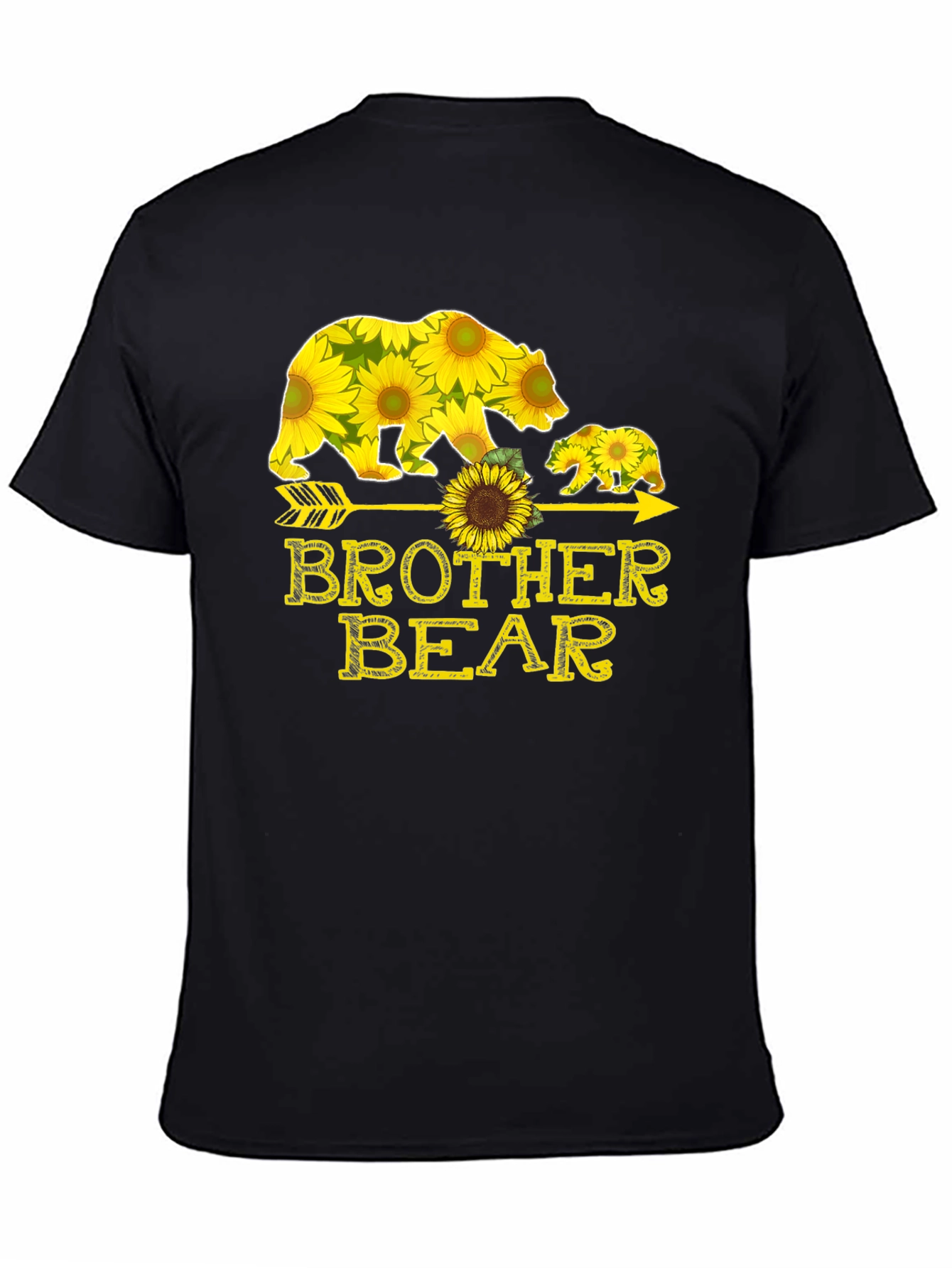 Brother Bear Sunflower Graphic T-Shirt