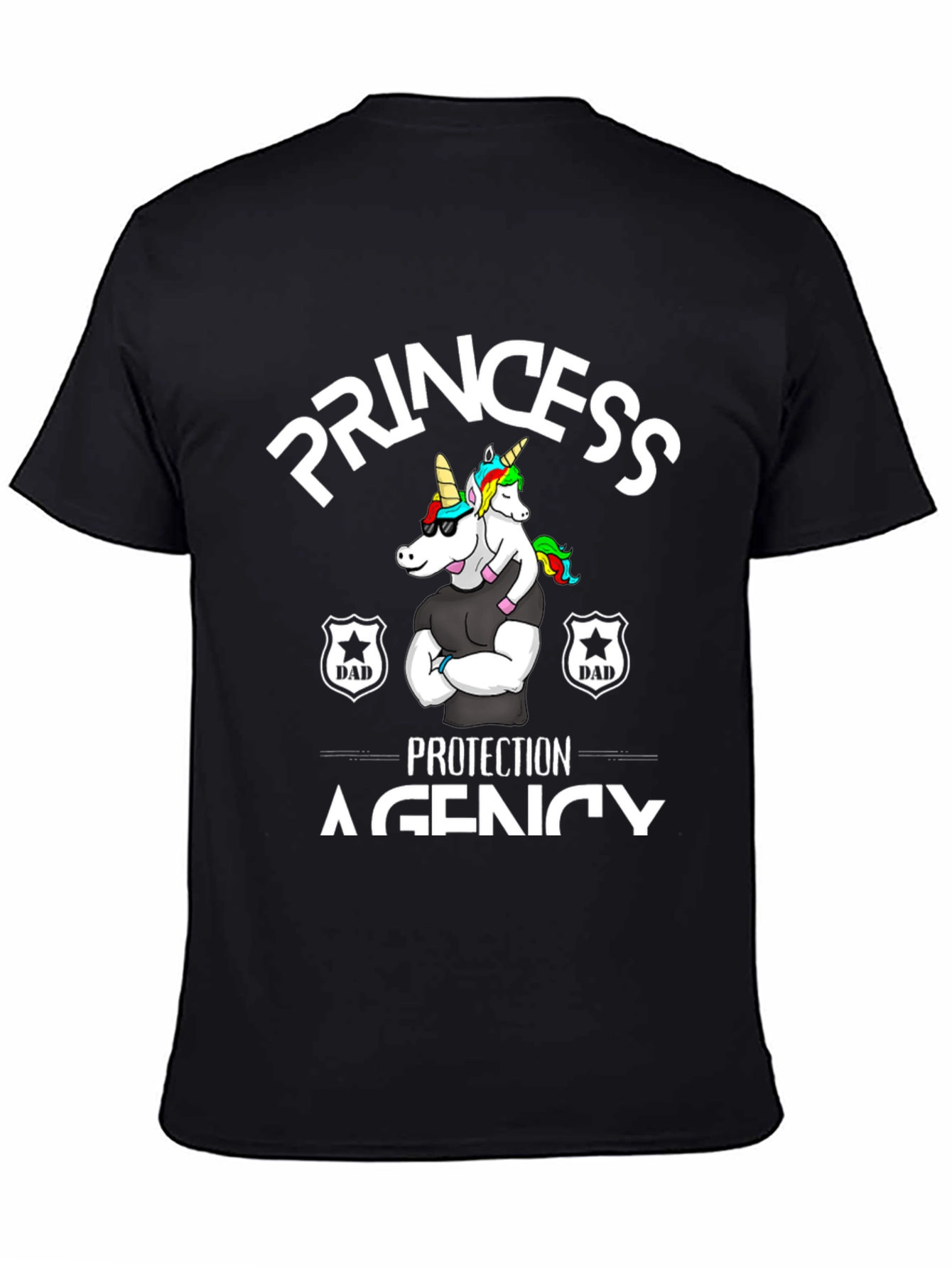 Princess Protection Agency Dad T-Shirt