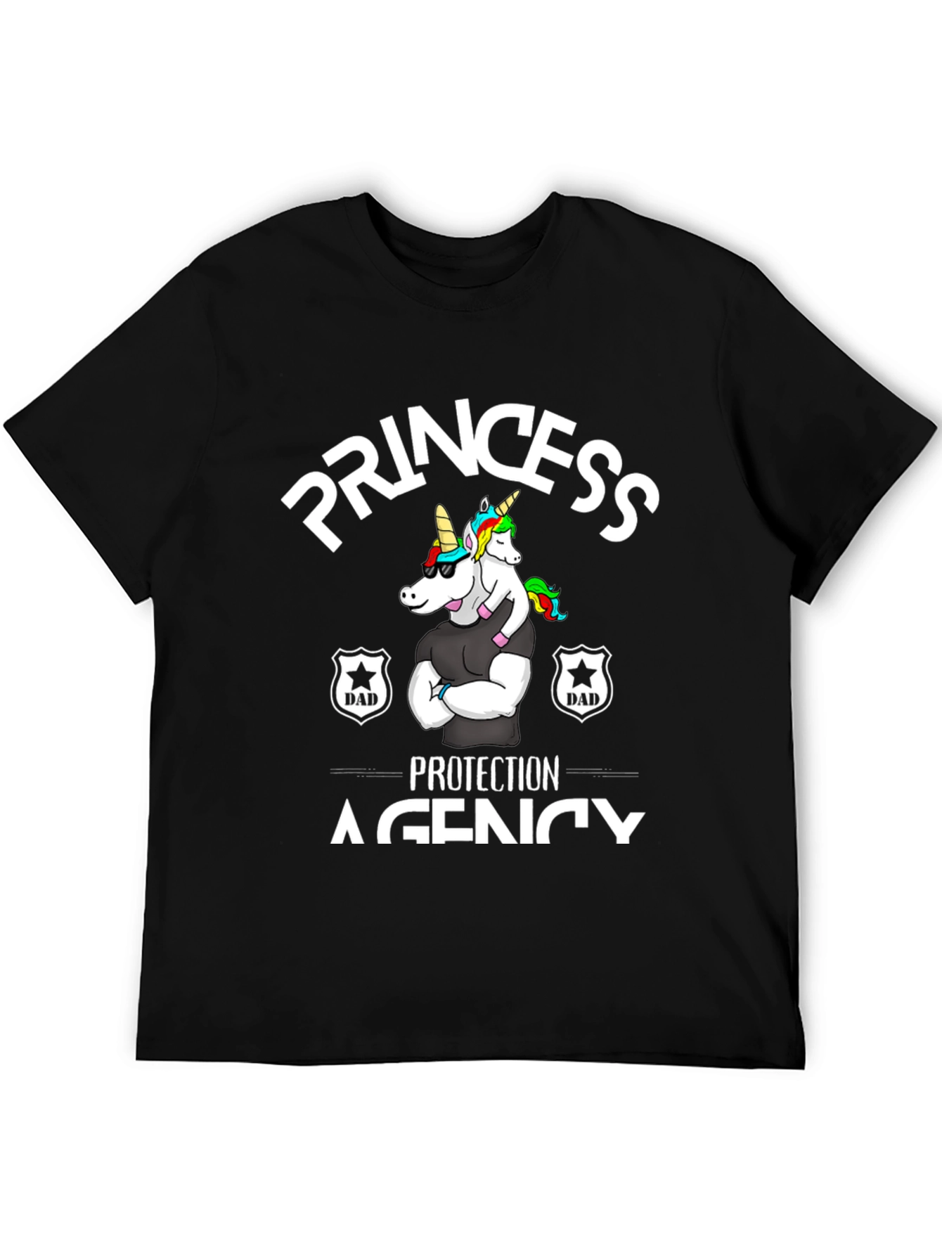 Princess Protection Agency Dad T-Shirt