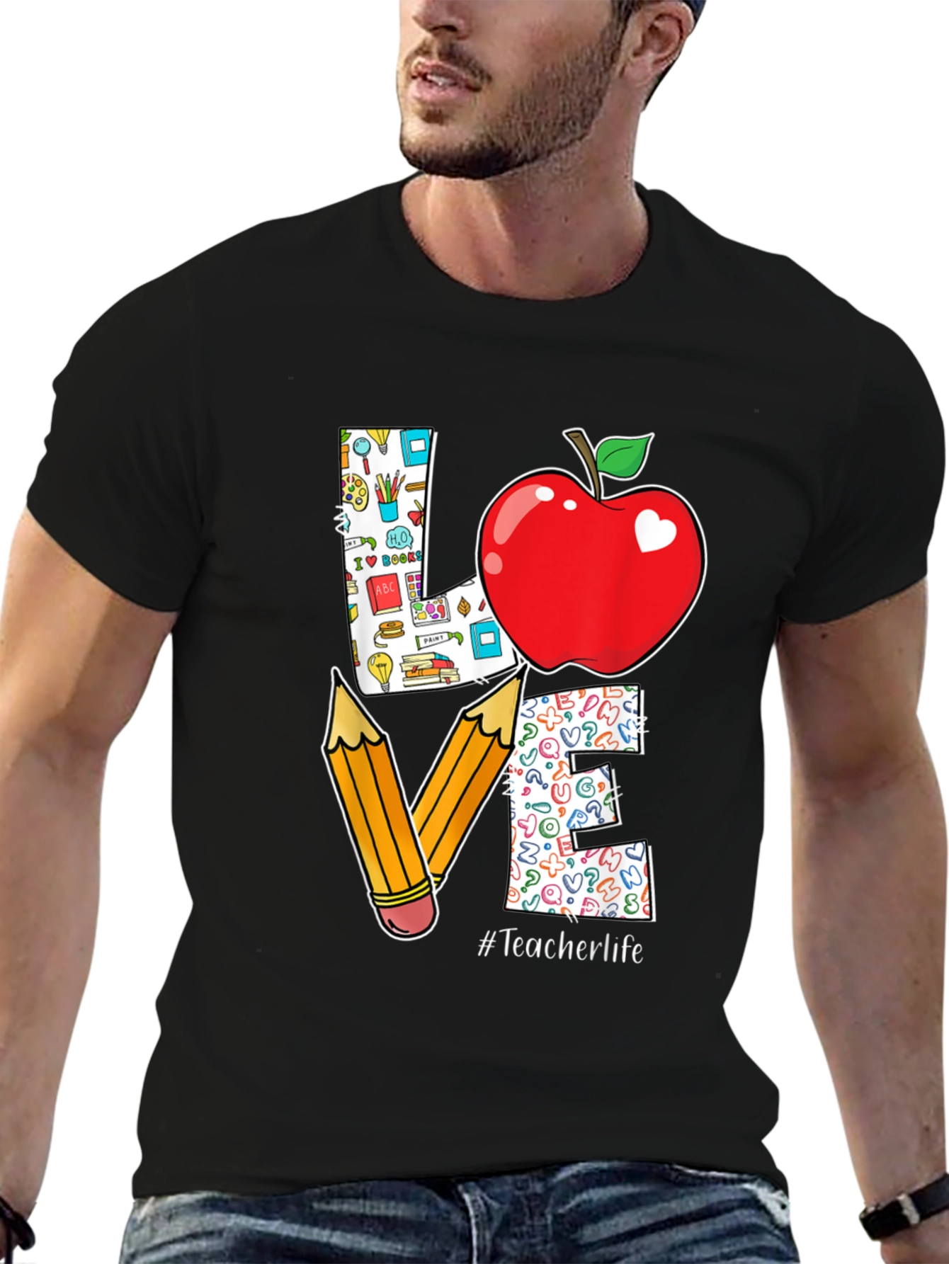 Teacher Life T-Shirt - LOVE Design