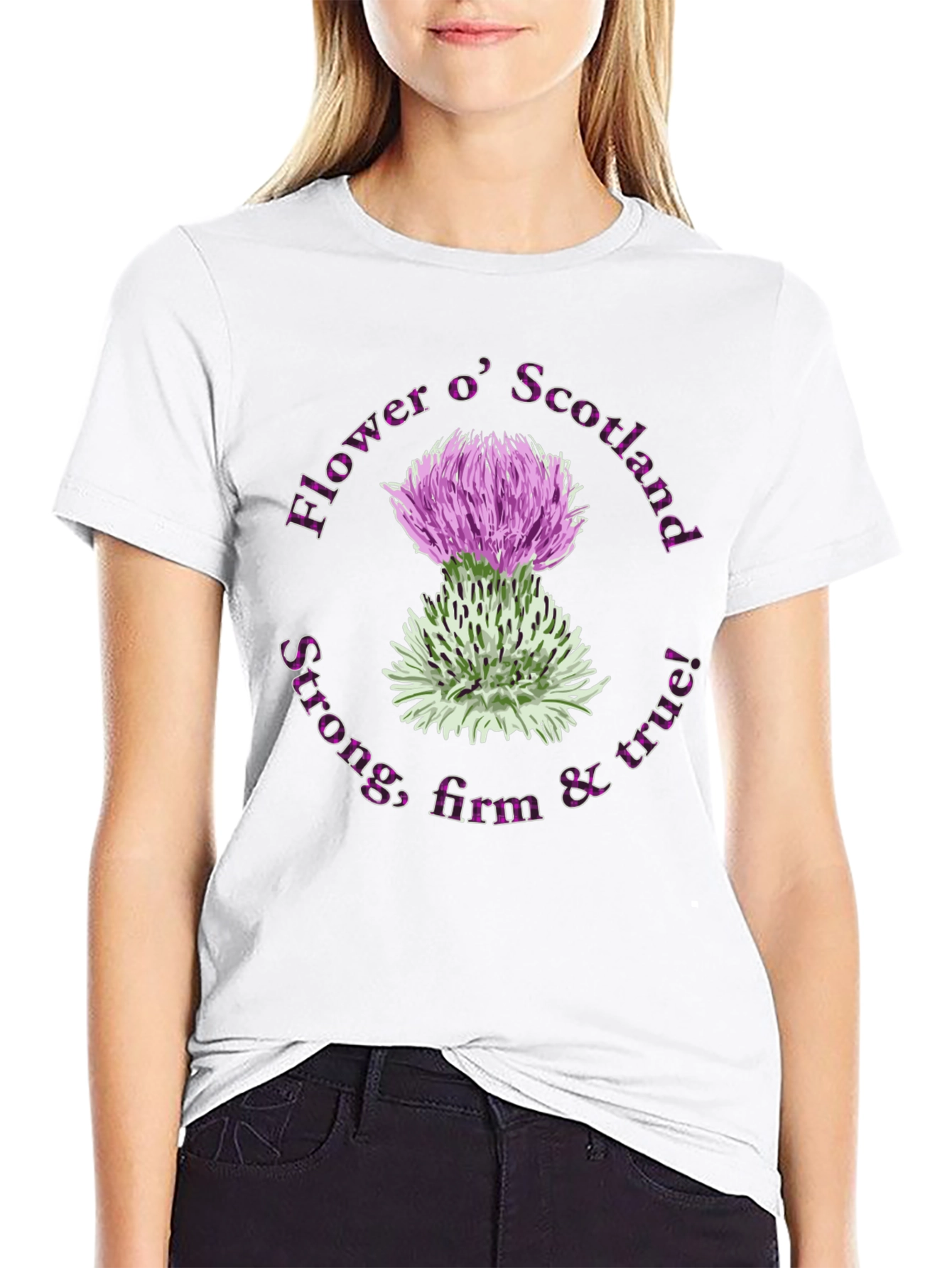 Flower o Scotland T-Shirt - Strong & True!