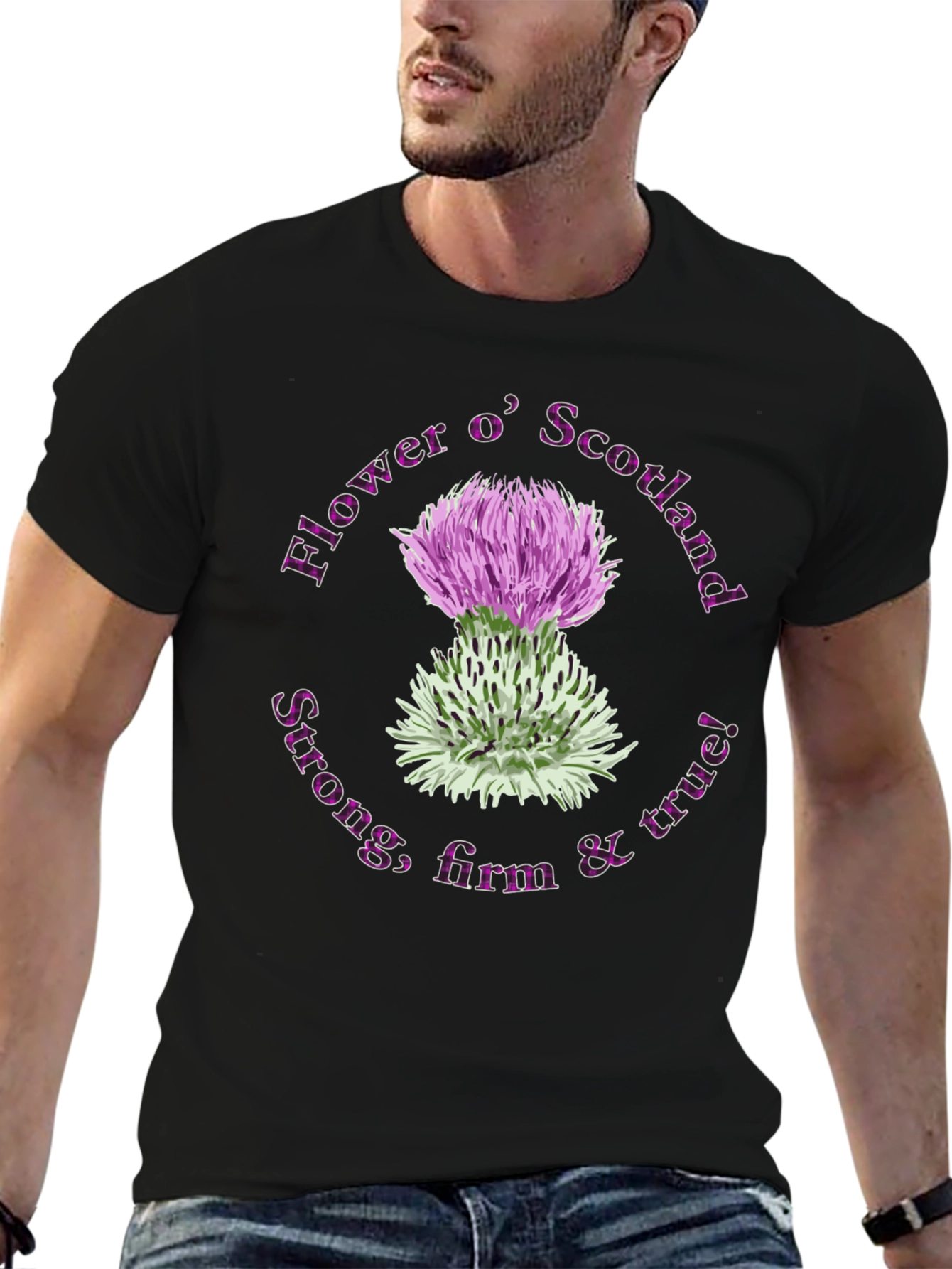 Flower o Scotland T-Shirt - Strong & True!