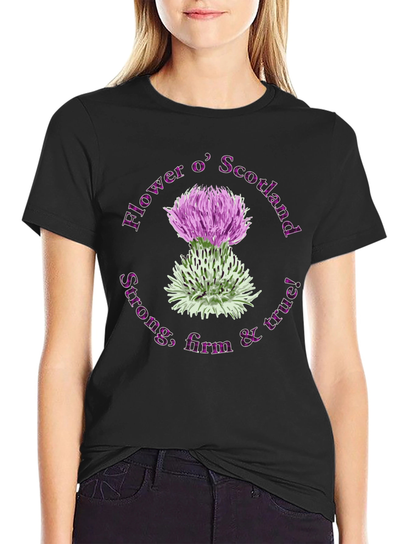 Flower o Scotland T-Shirt - Strong & True!