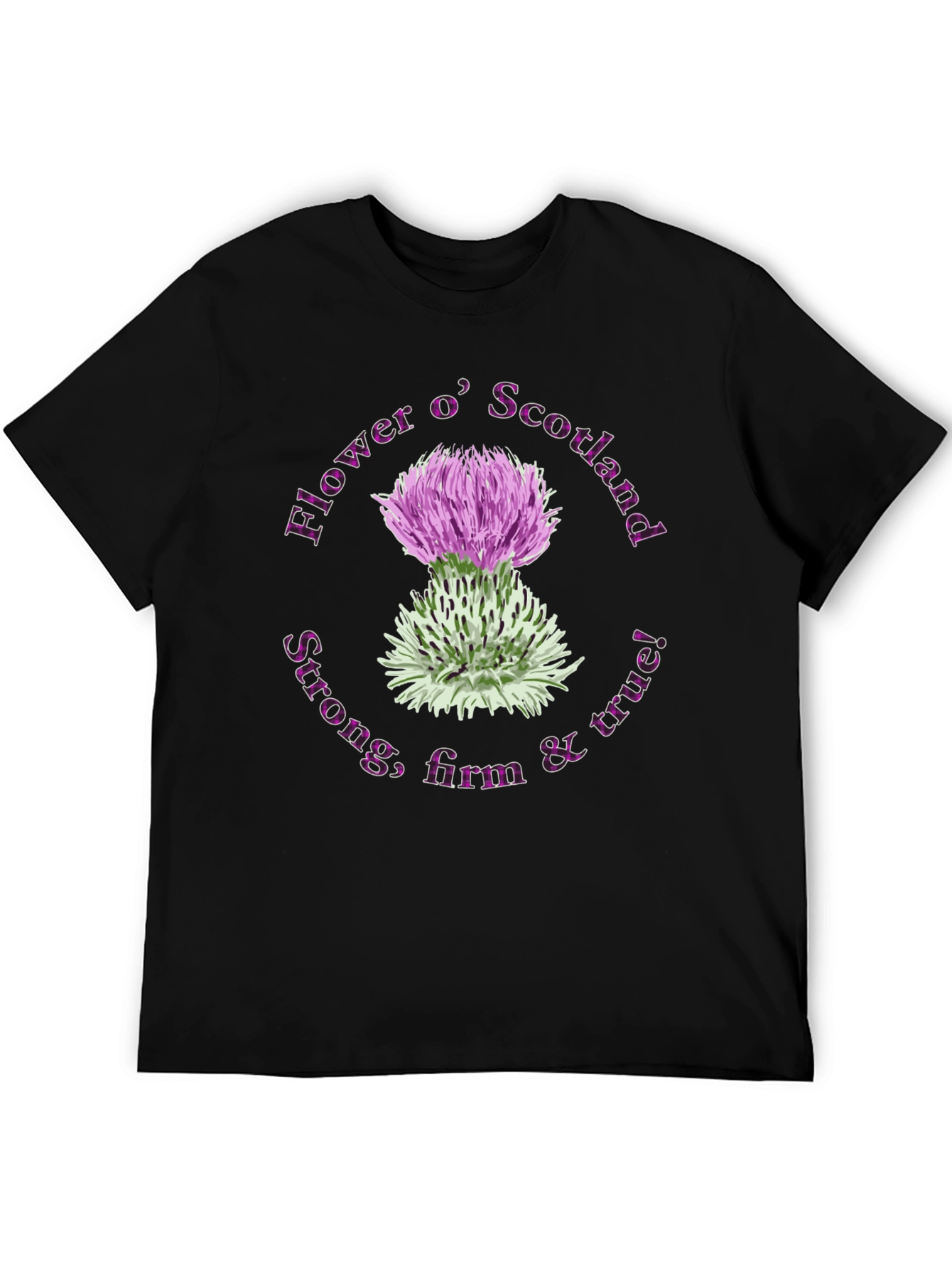 Flower o Scotland T-Shirt - Strong & True!