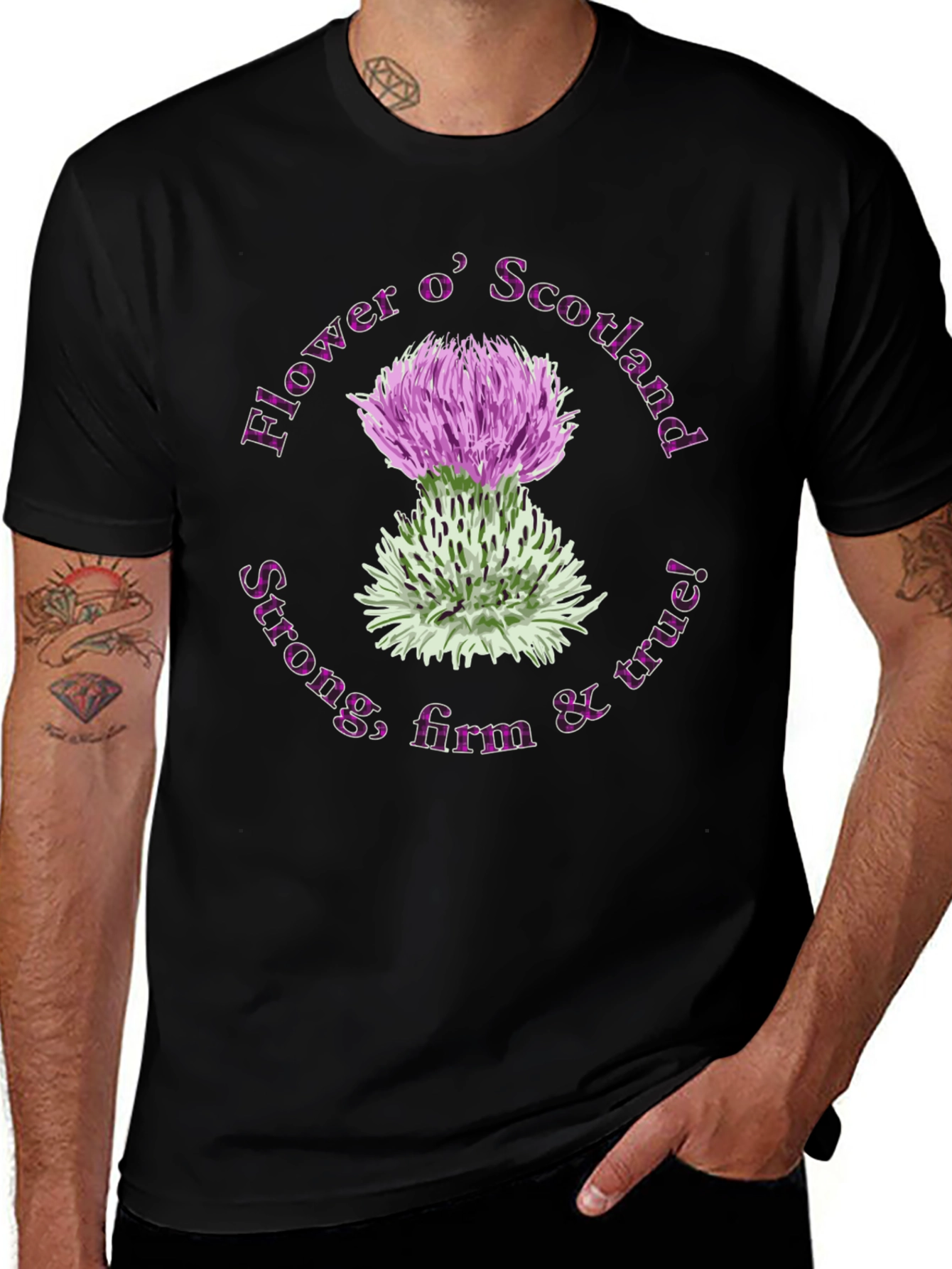 Flower o Scotland T-Shirt - Strong & True!