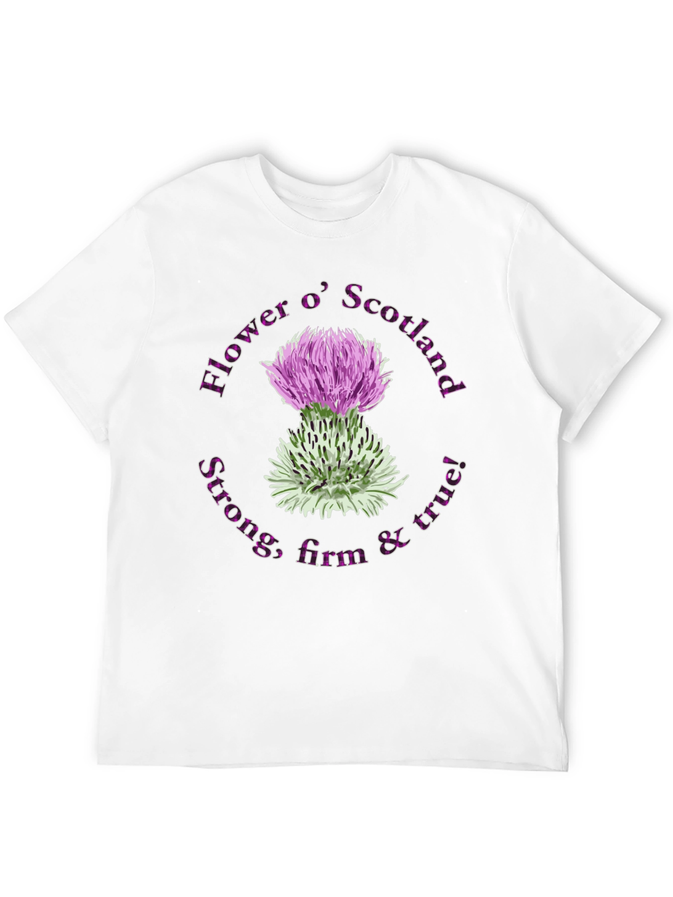Flower o Scotland T-Shirt - Strong & True!